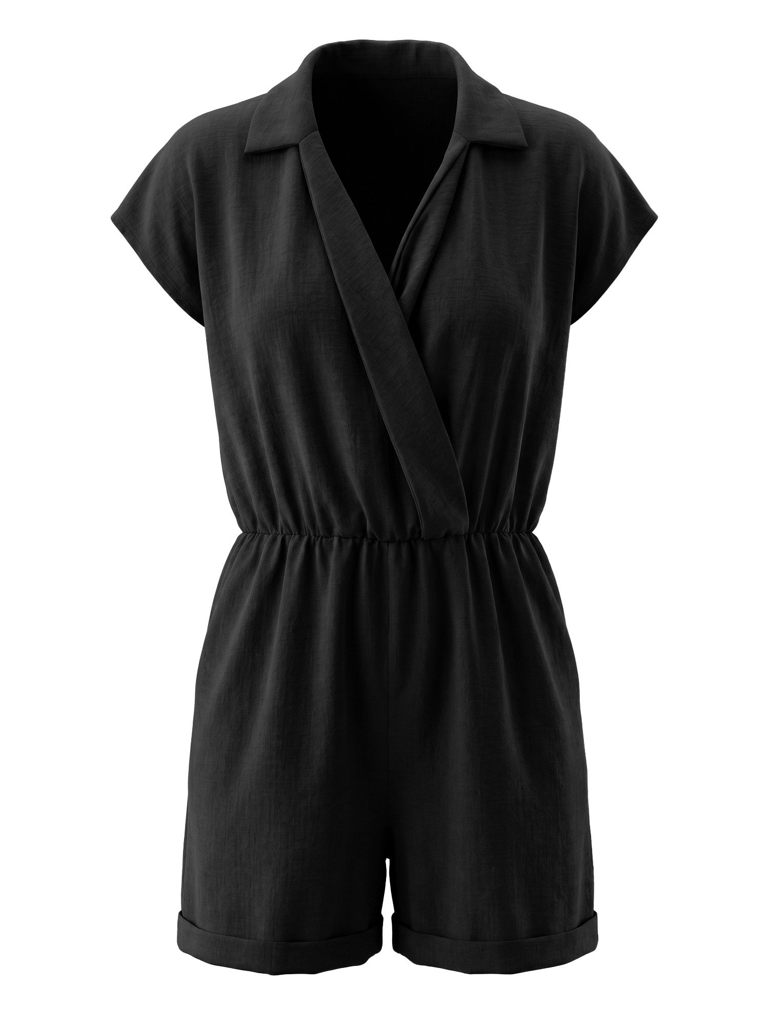 Imily Bela Strampler Damen lässiger Jumpsuit (Packung, 1-tlg., 1per-Pack) in Unifarbe