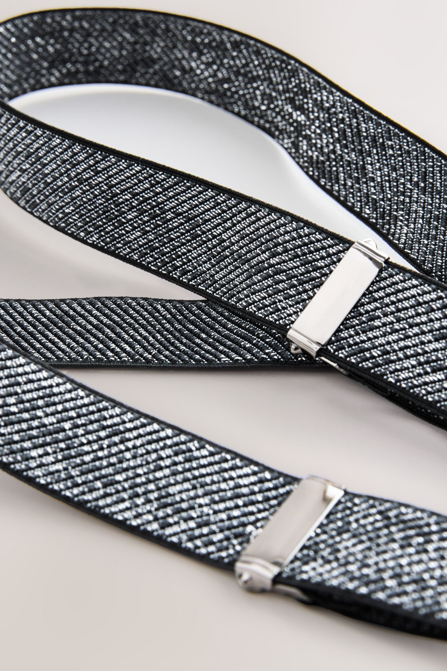 Next Hosenträger Glitzernde, schmale Hosenträger (1-St)