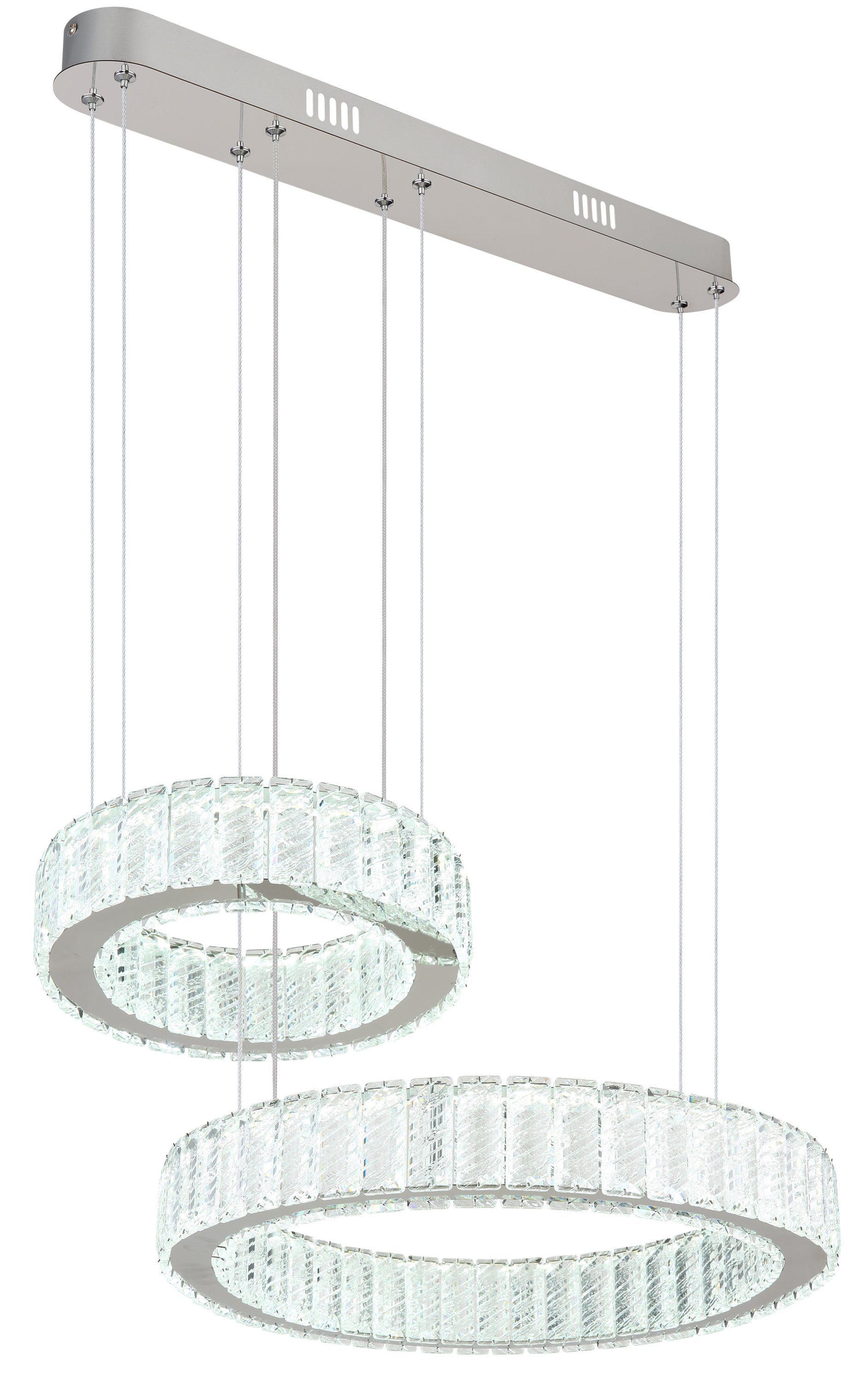 GLOBO Hängeleuchte MUCKY chrom LBH Lighting Hängeleuchte, Hängeleuchte cm LEUCHTEN 63x50x120 GLOBO