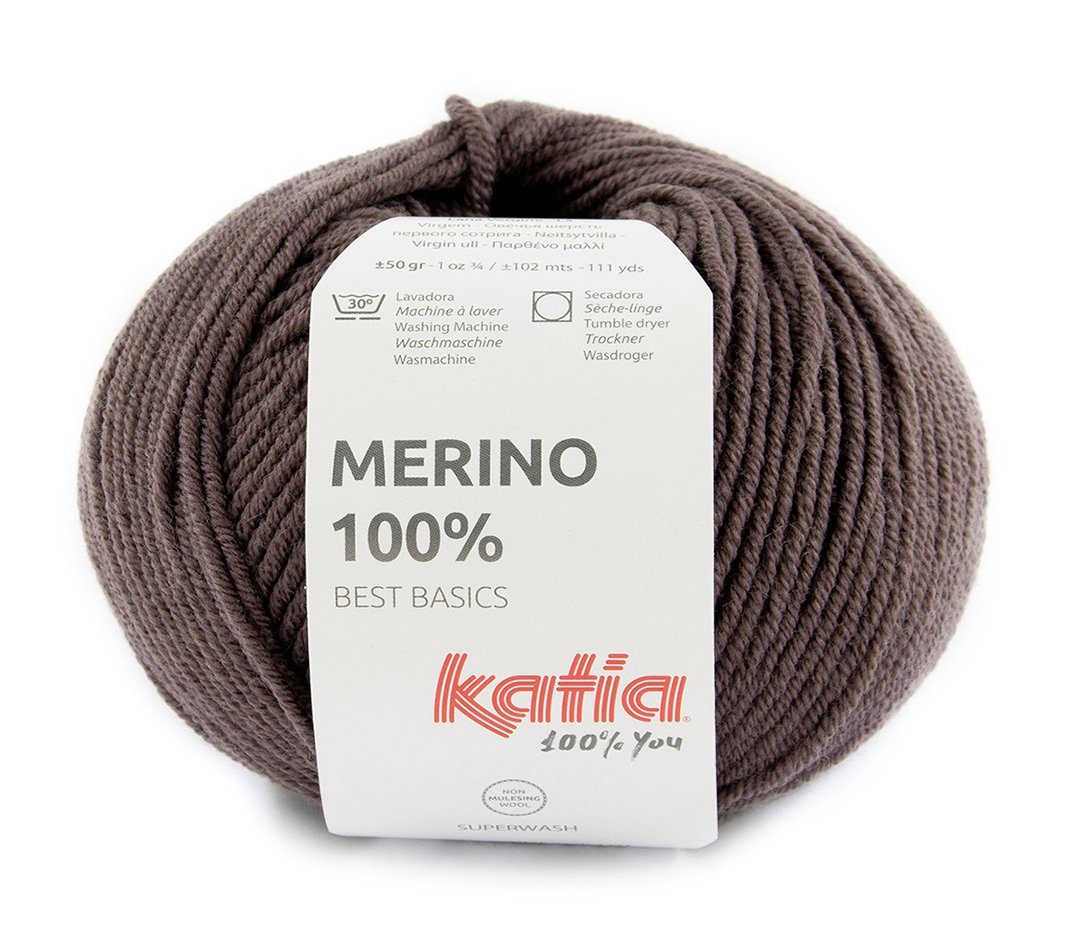 Häkelwolle Merino 100%, Wolle reine Merinowolle zum Stricken und Häkeln