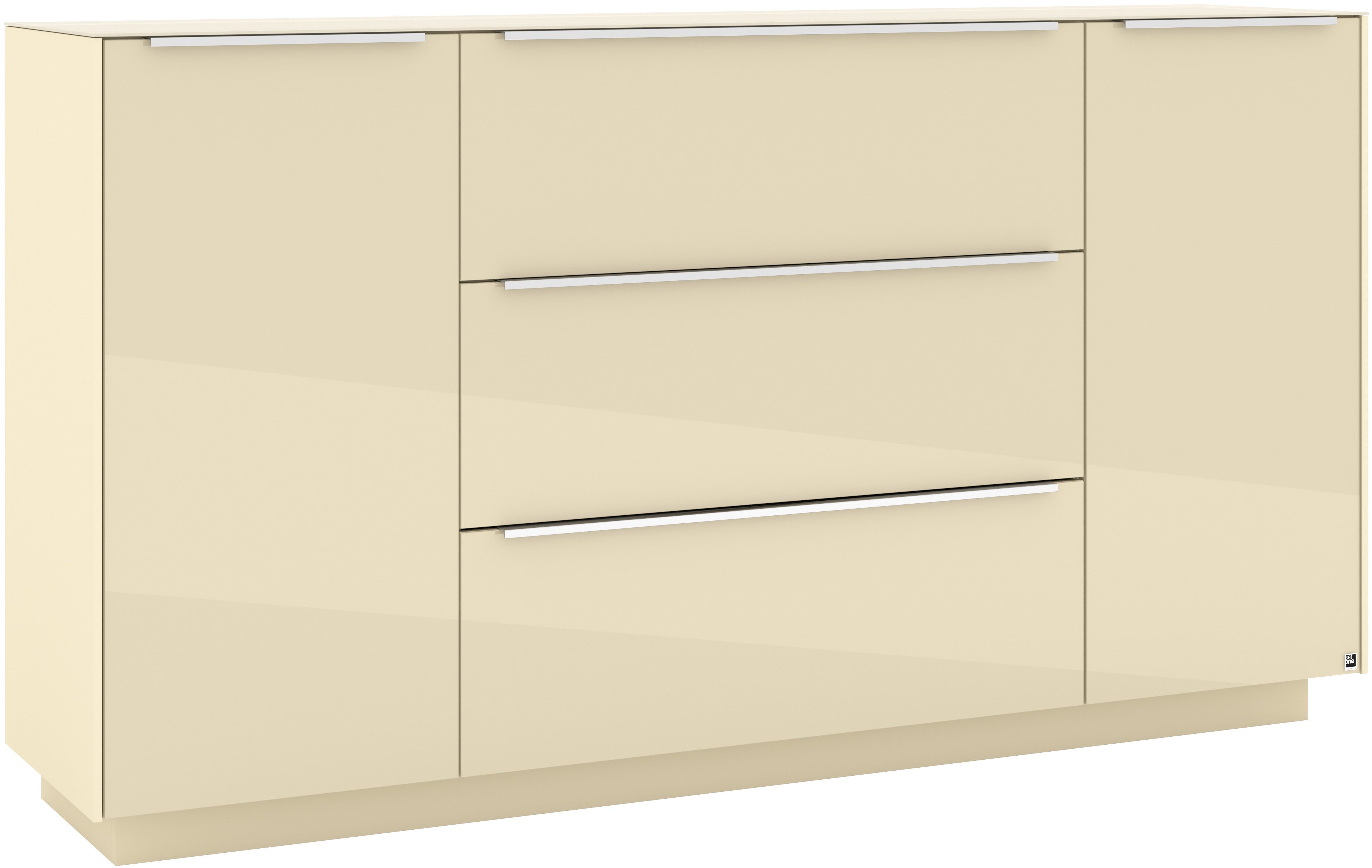 set one by Musterring Sideboard Reno (1 St), Mit Sockel in diversen Farben, 102 cm Höhe & Farbauswahl