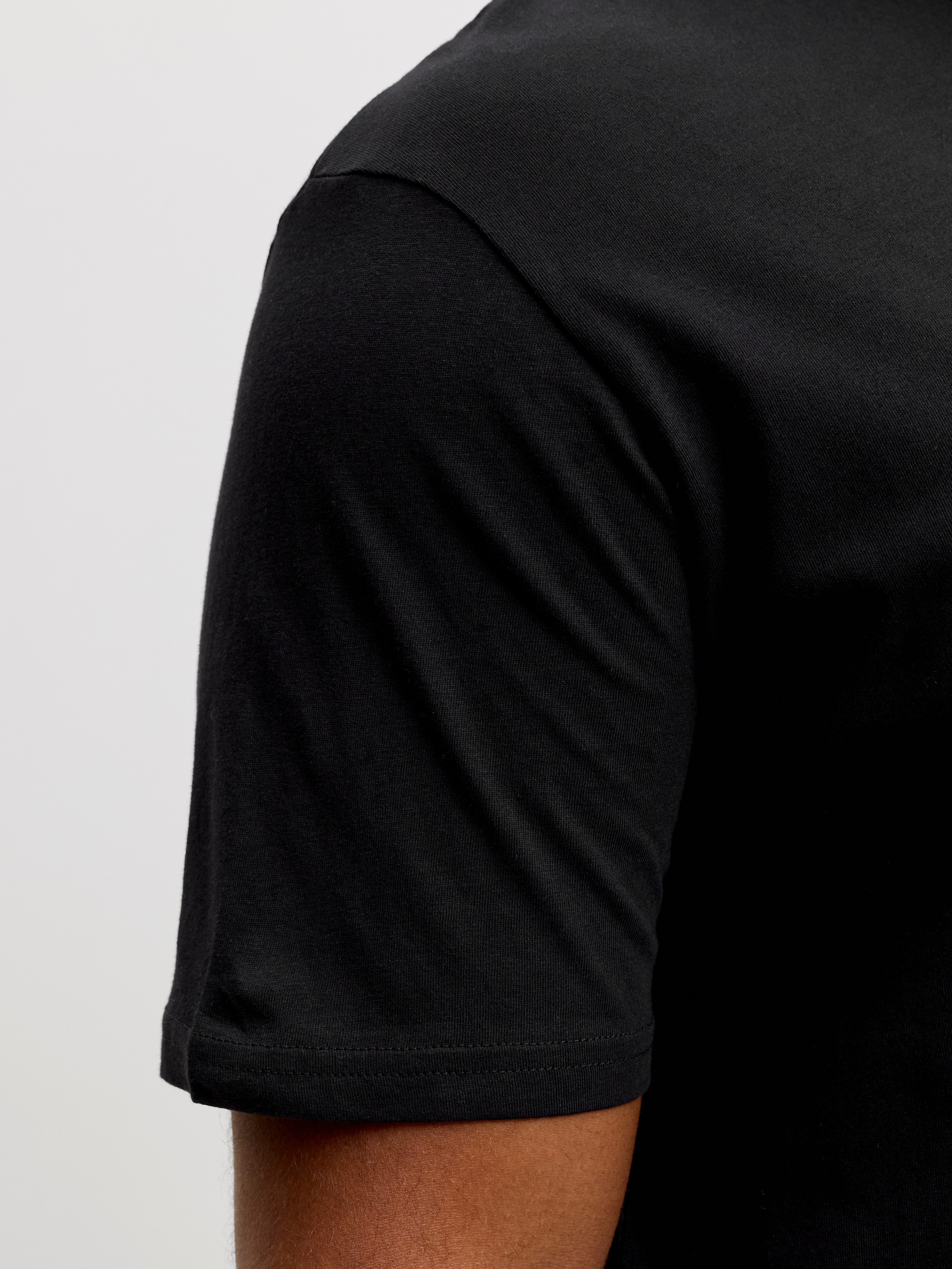 Jack & Jones PlusSize Rundhalsshirt JJRUSH TEE SS CREW NECK SN PLS Baumwolle, regular fit – Bild 4 von 5
