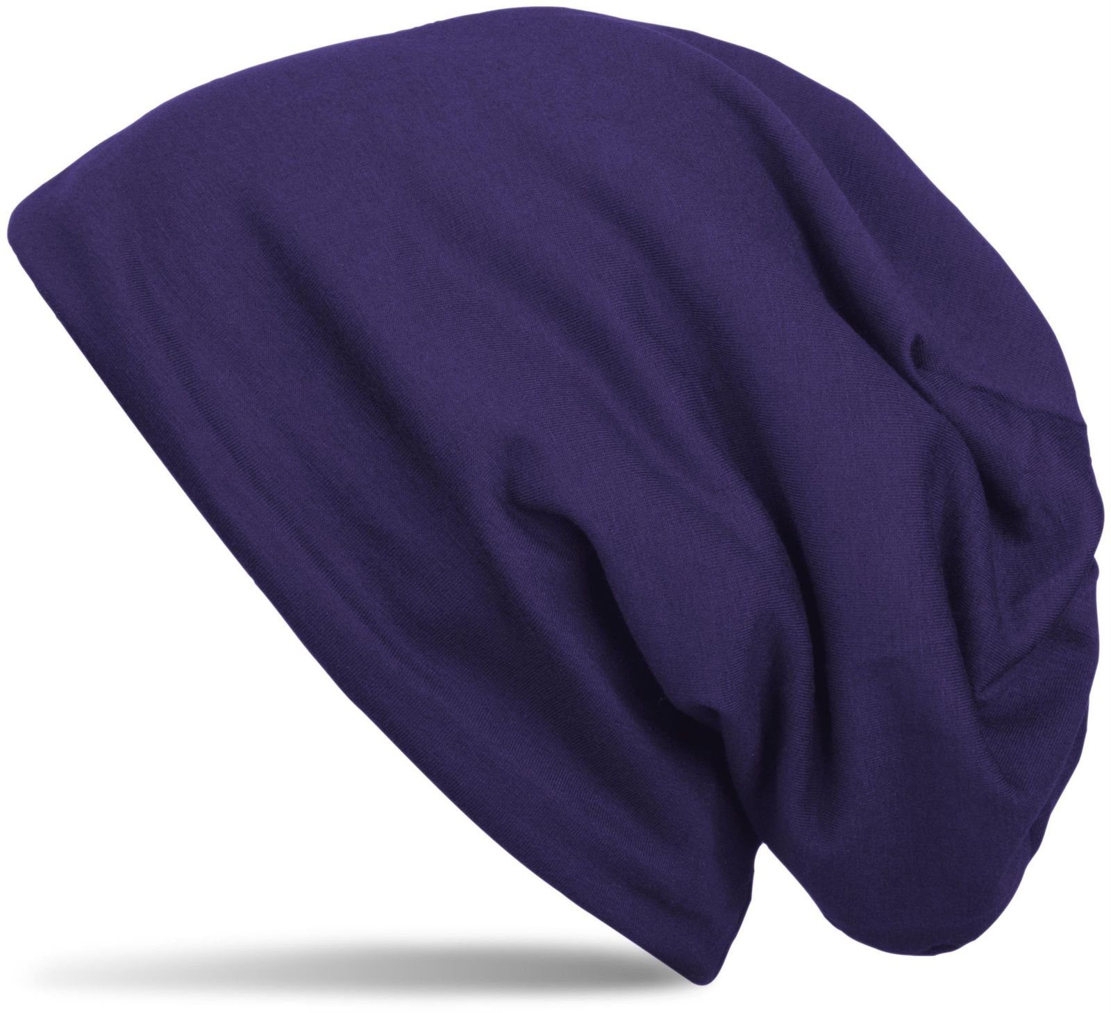 styleBREAKER Beanie Unifarbene Beanie Mütze mit Fleece (1-St)
