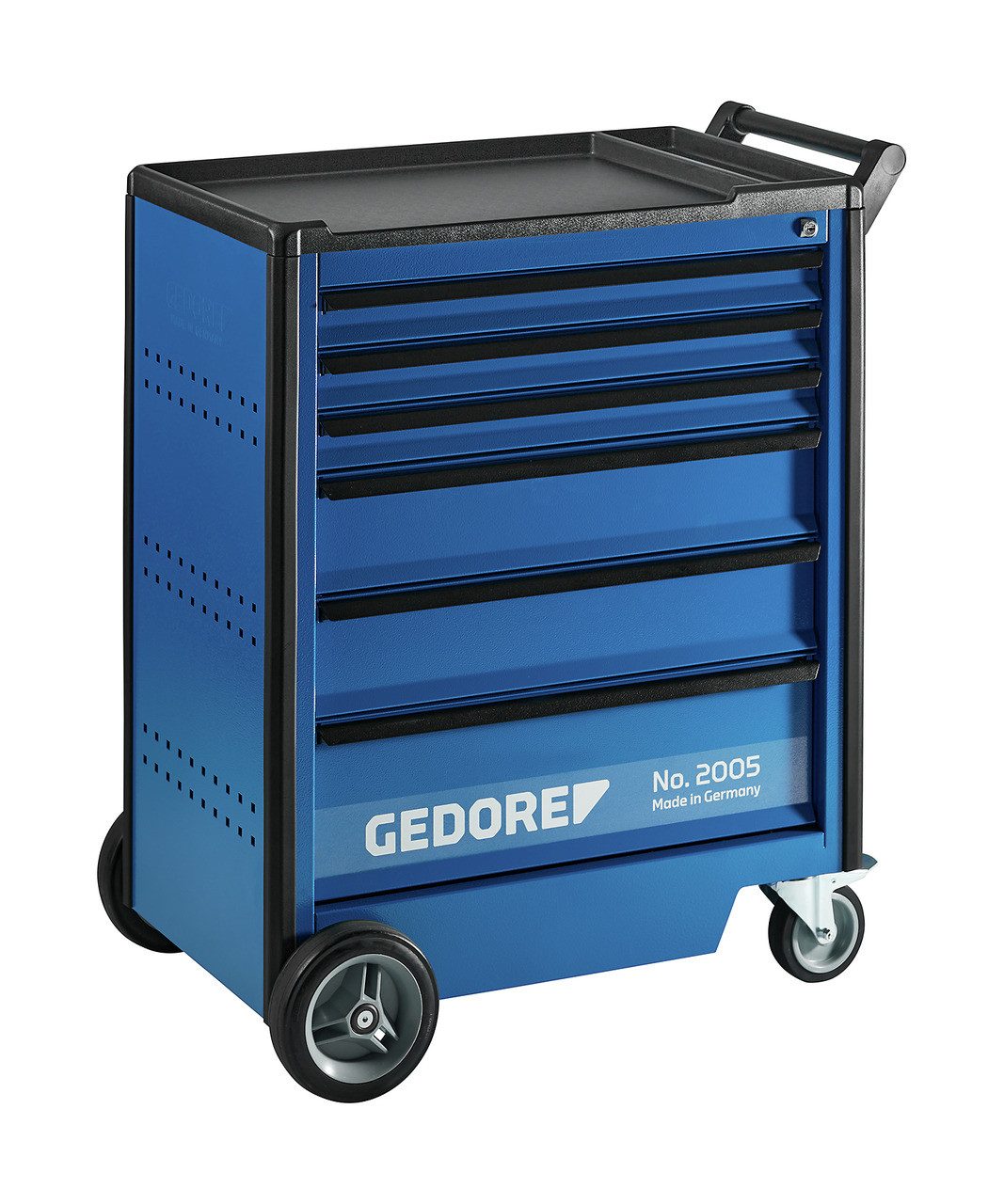 Gedore Werkzeugkoffer 2005 0321 Werkzeugwagen mit 6 Schubladen