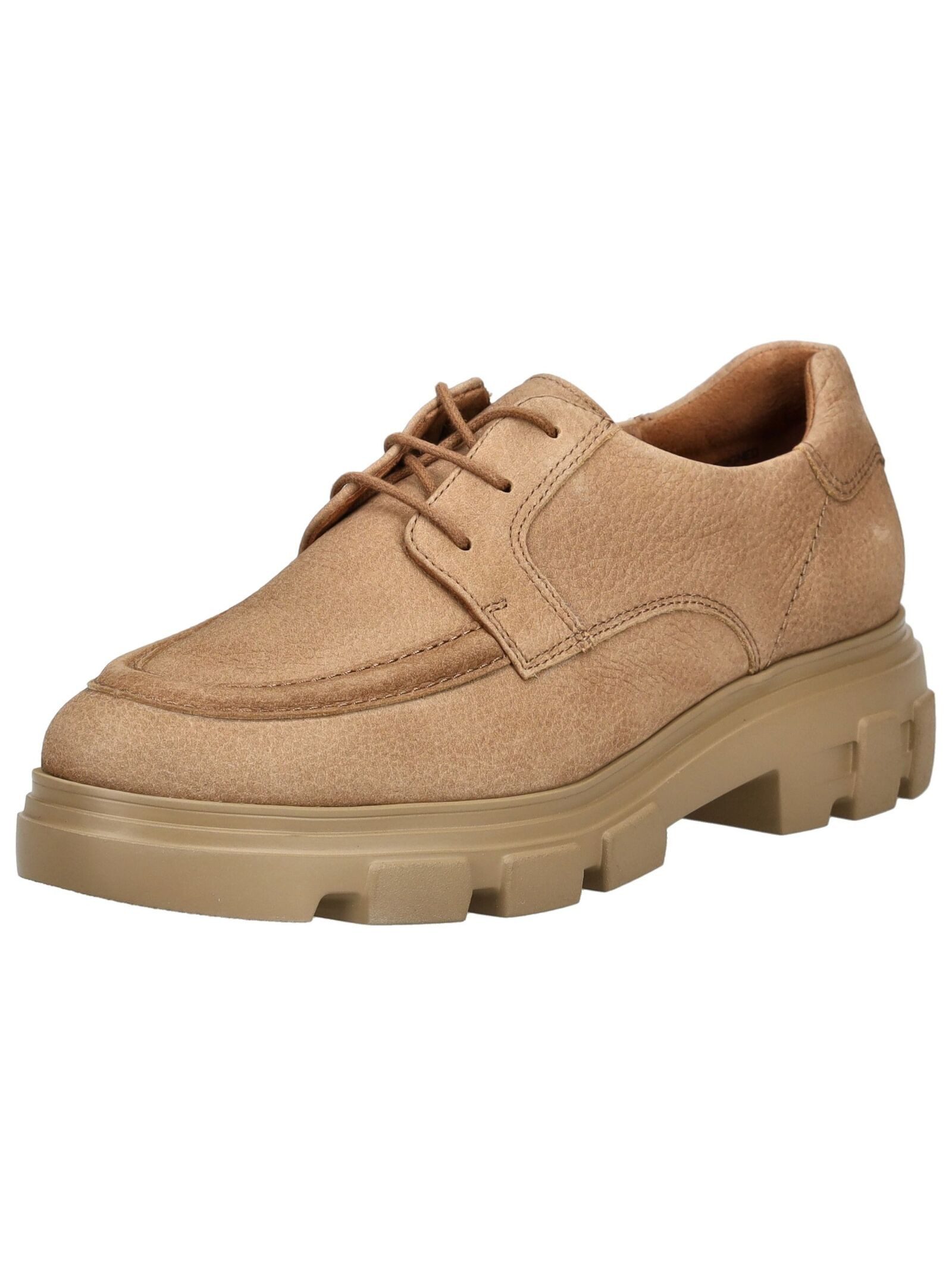 Paul Green Halbschuhe Nubukleder Schnürschuh
