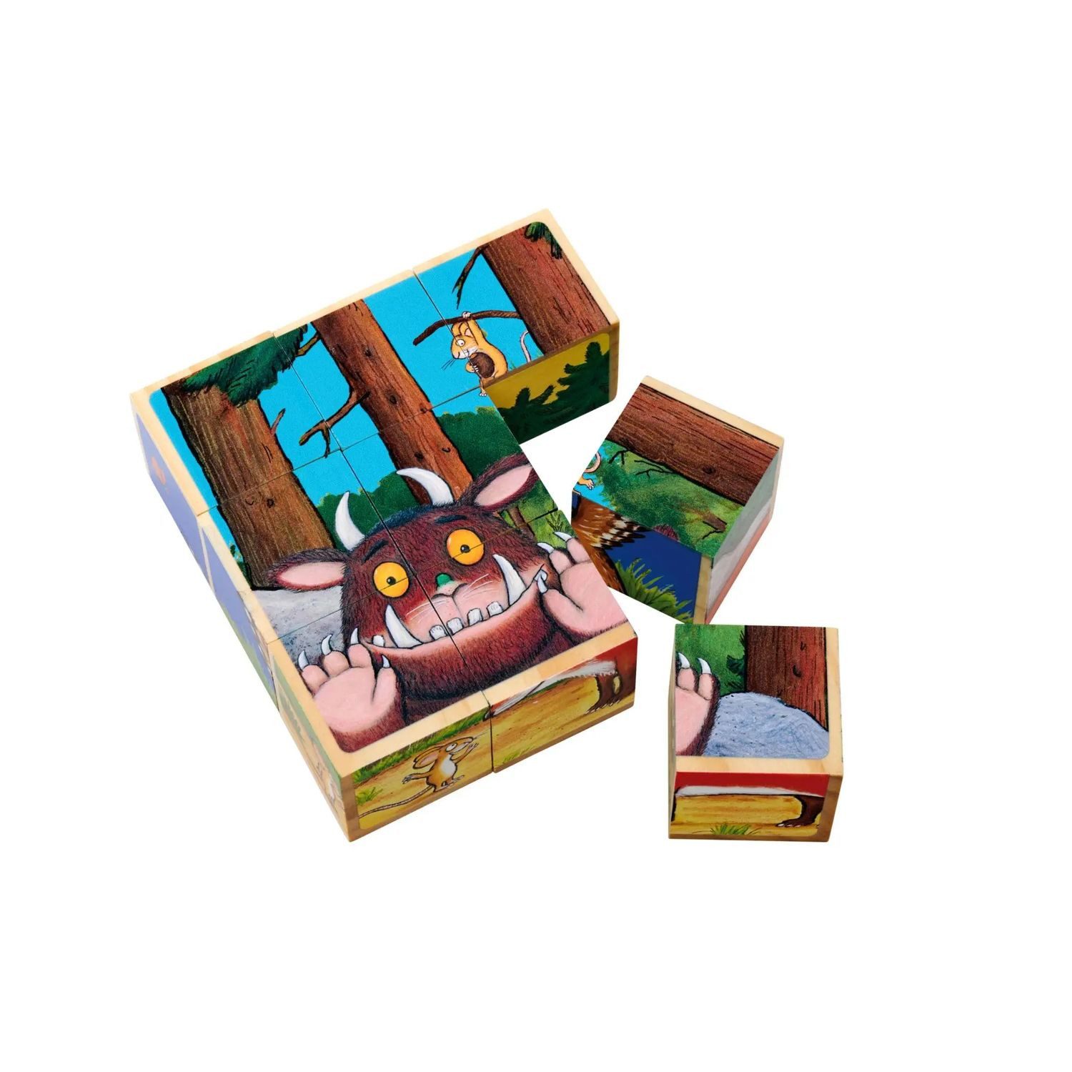 Eichhorn Puzzle Grüffelo Bilderwürfel, Puzzleteile