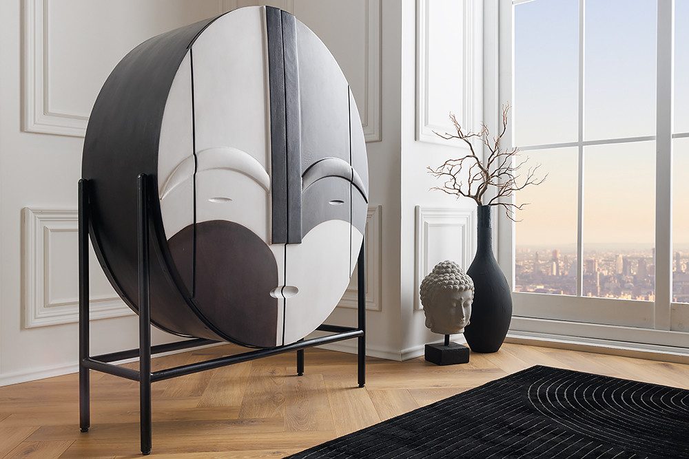 riess-ambiente Highboard VOODOO 120cm braun / günstig online kaufen