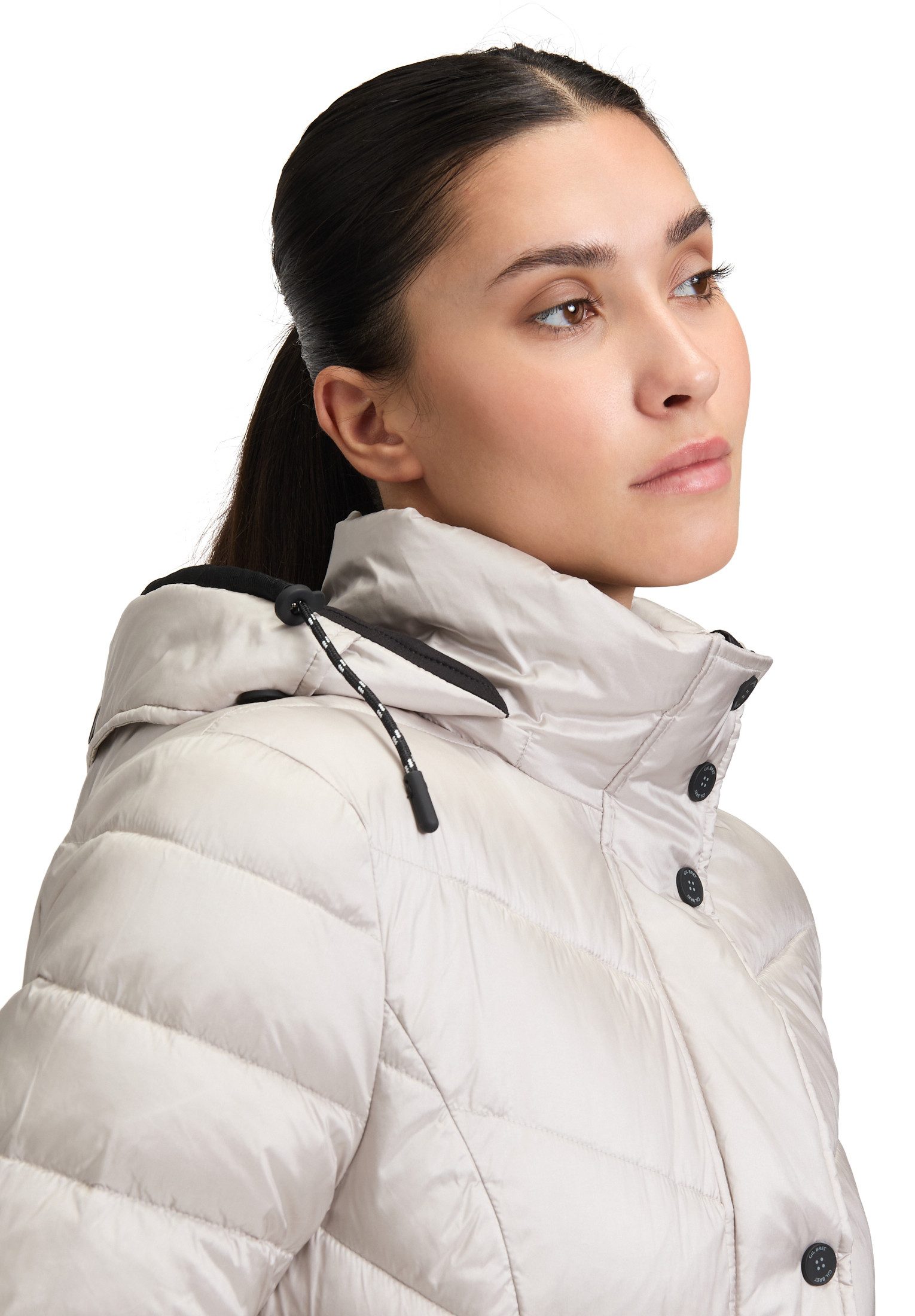 Gil Bret Steppjacke Damen mit abnehmbarer Kapuze