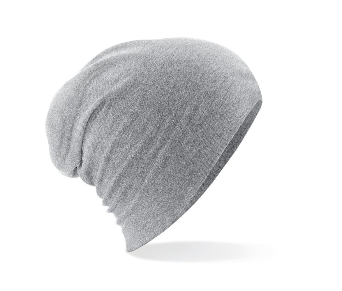 Beechfield® Beanie Cotton Slouch Beanie Hemsedal (Spar Set, 2er Pack) Leichte Beanie Mütze