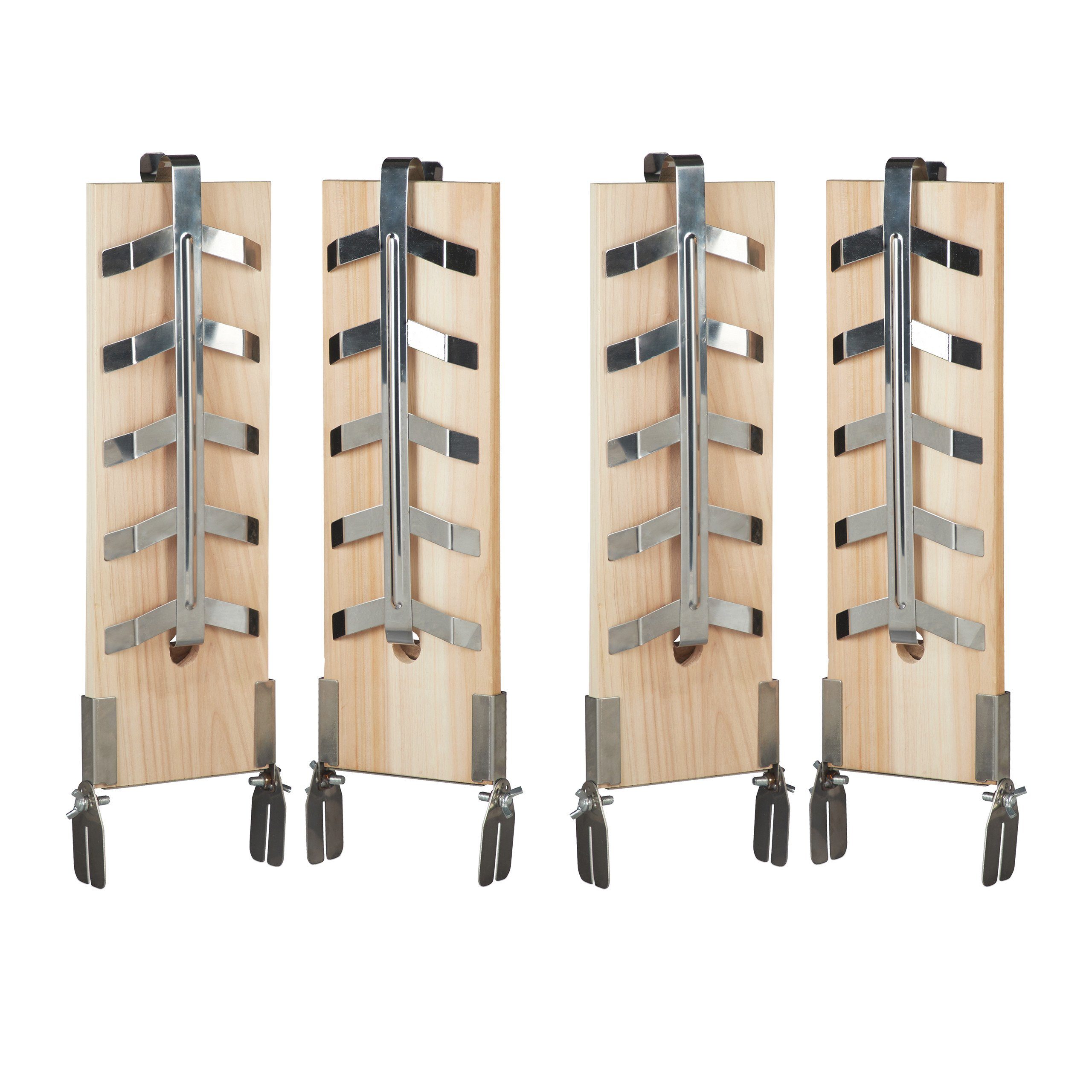 Grillguthalter 4 x Flammlachsbretter