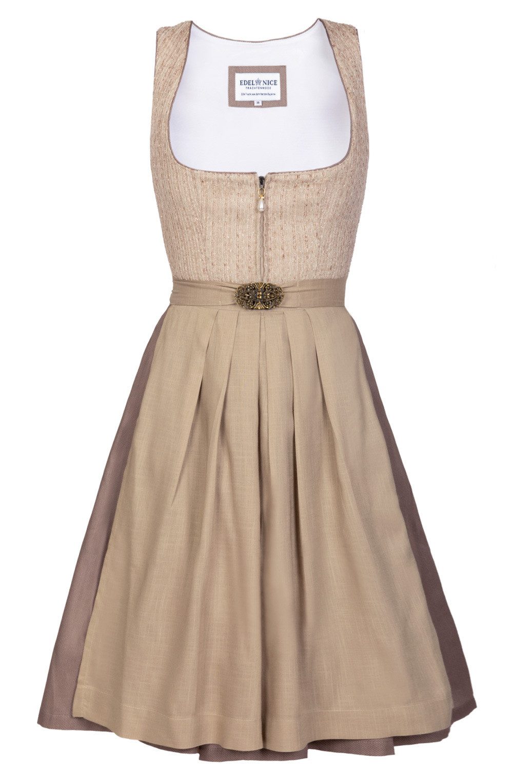 Edelnice Dirndl Edith Champagner