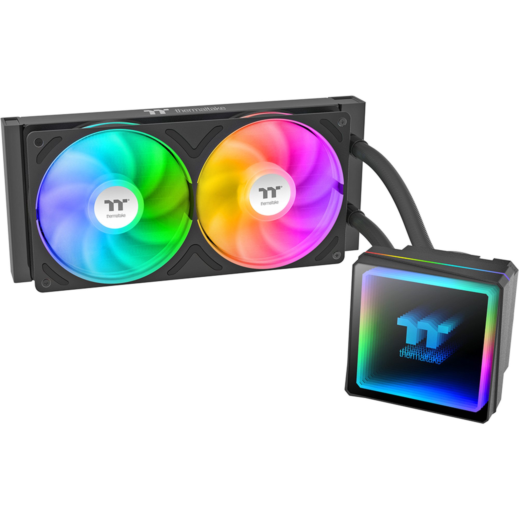 Thermaltake CPU Kühler Thermaltake TH240 V3 ARGB Sync, Wasserkühlung