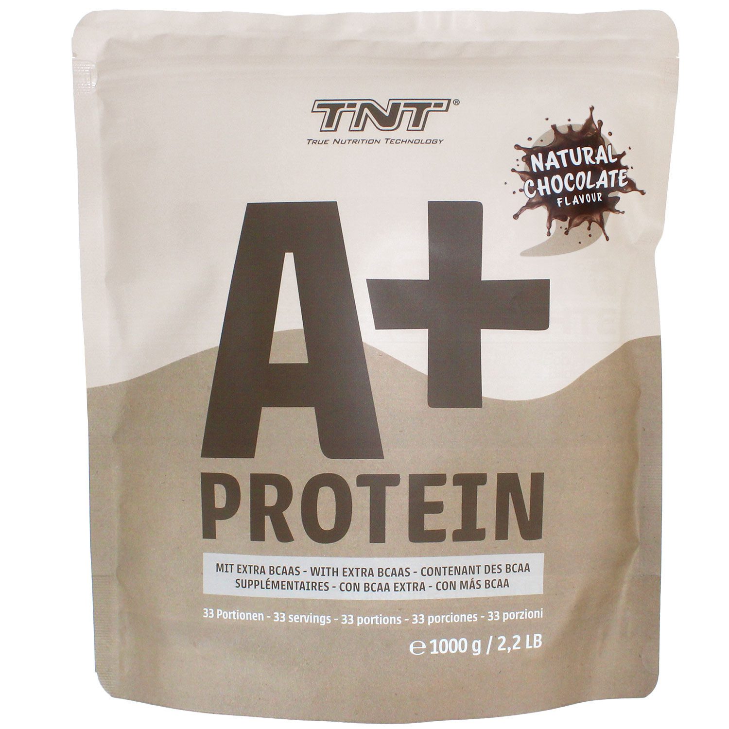 TNT (True Nutrition Technology) A+ Protein - Pflanzlicher Protein-Shake lecker wie ein Whey Pulver
