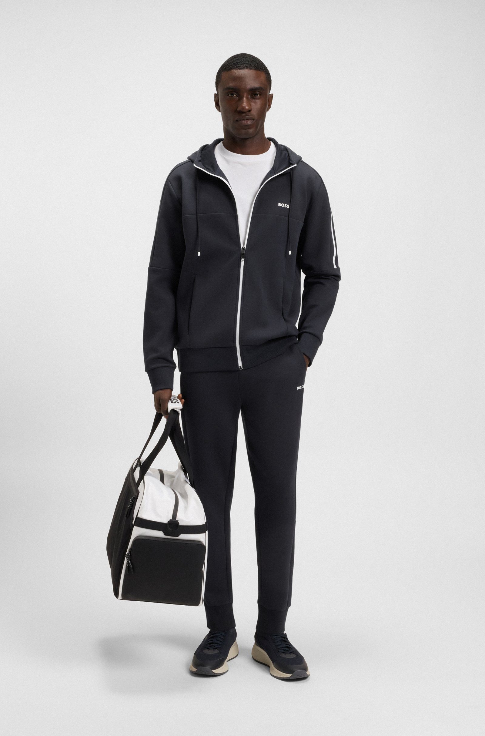 BOSS GREEN Sweatjacke Saggynos (1-tlg) günstig online kaufen