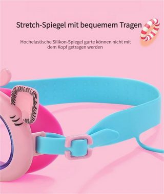 Rouemi Schwimmbrille Schwimmbrille,Kinder Schwimmbrille,Niedliche Strand Schwimmbrille