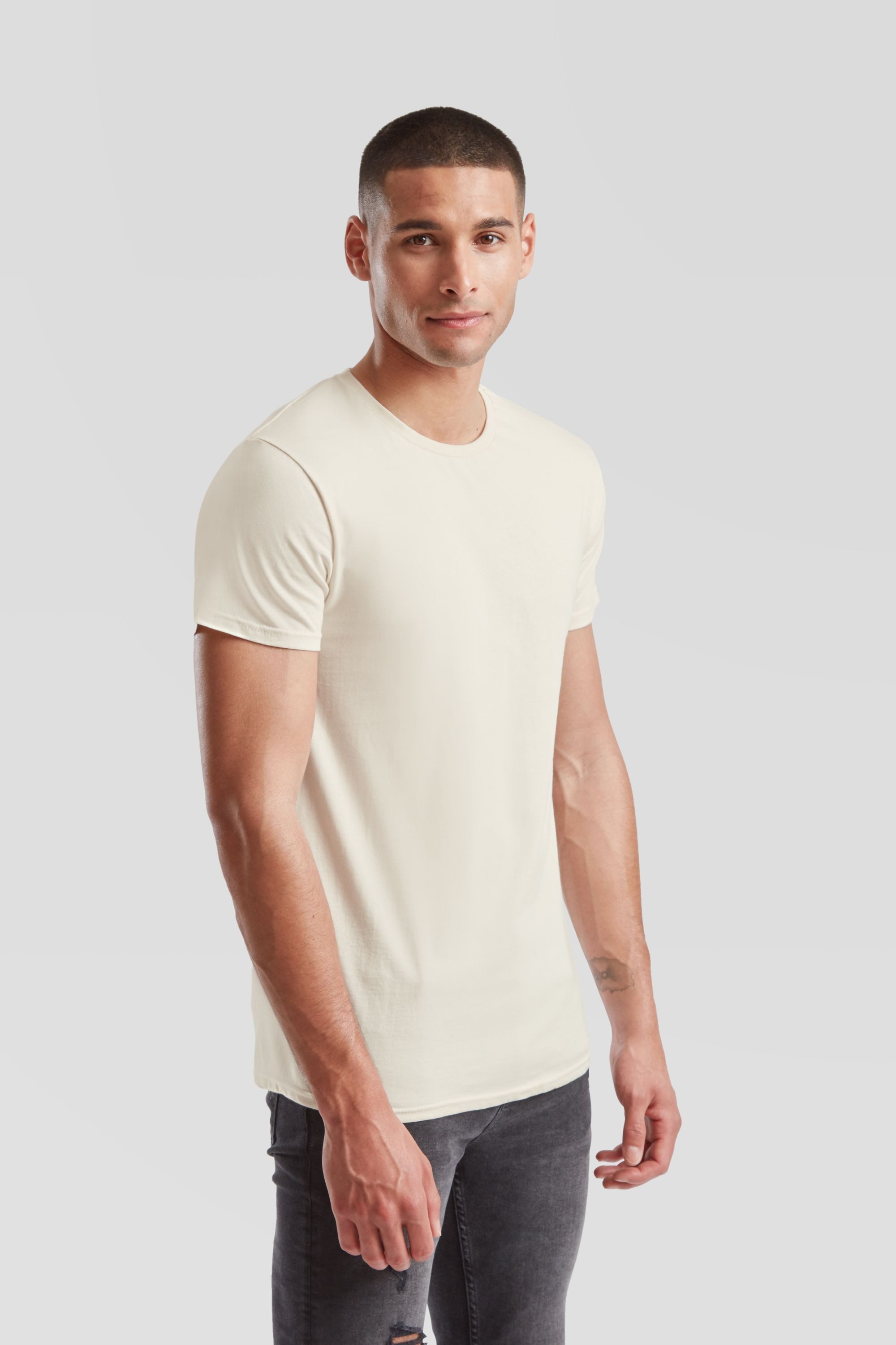Fruit of the Loom Rundhalsshirt Iconic 150 T-Shirt – Bild 4 von 5