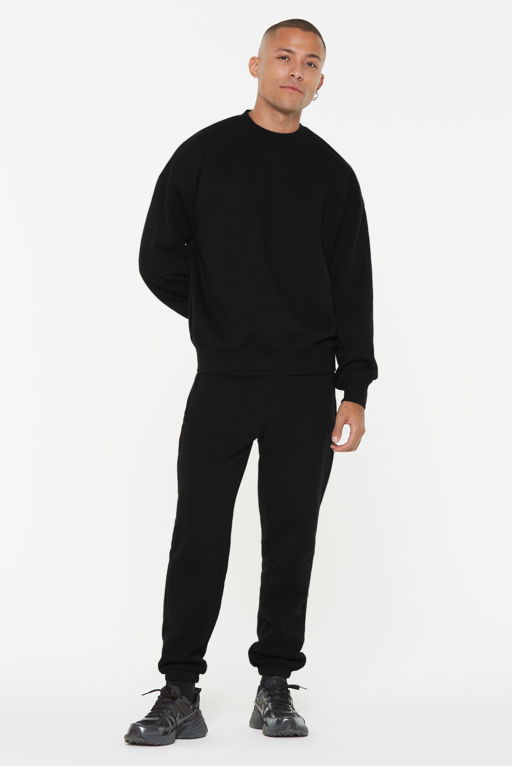 Harlem Soul Sweater mit überschnittenen Schultern