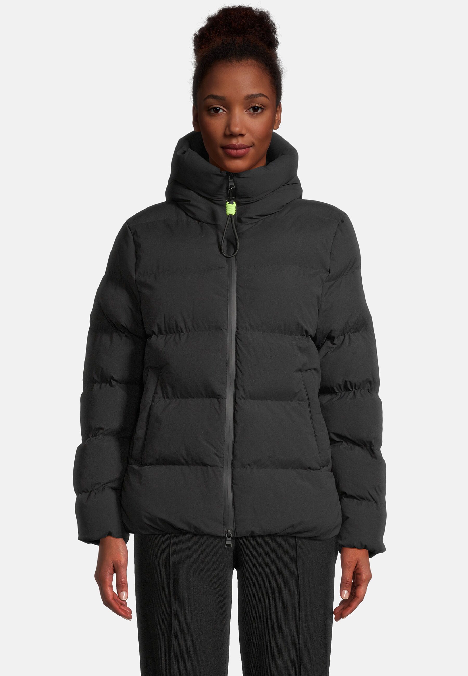 No.1 COMO Winterjacke LINDA (1-St) mit Kapuze