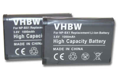 vhbw Kamera-Akku passend für Kompatibel mit Sony HDR-PJ240, ZV-1, HDR-MV1, HDR-PJ410 Kamera / Foto Kompakt / Camcorder Digital (1000mAh, 3,6V, Li-Ion) 1000 mAh