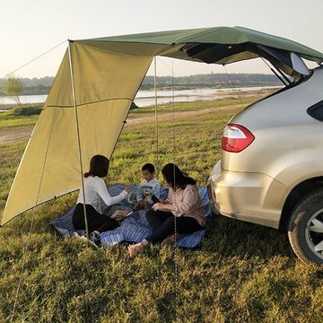 MECO Tarp-Zelt, Auto SUV Dach Schutz Zelt Markise Anhänger Camping Reisen