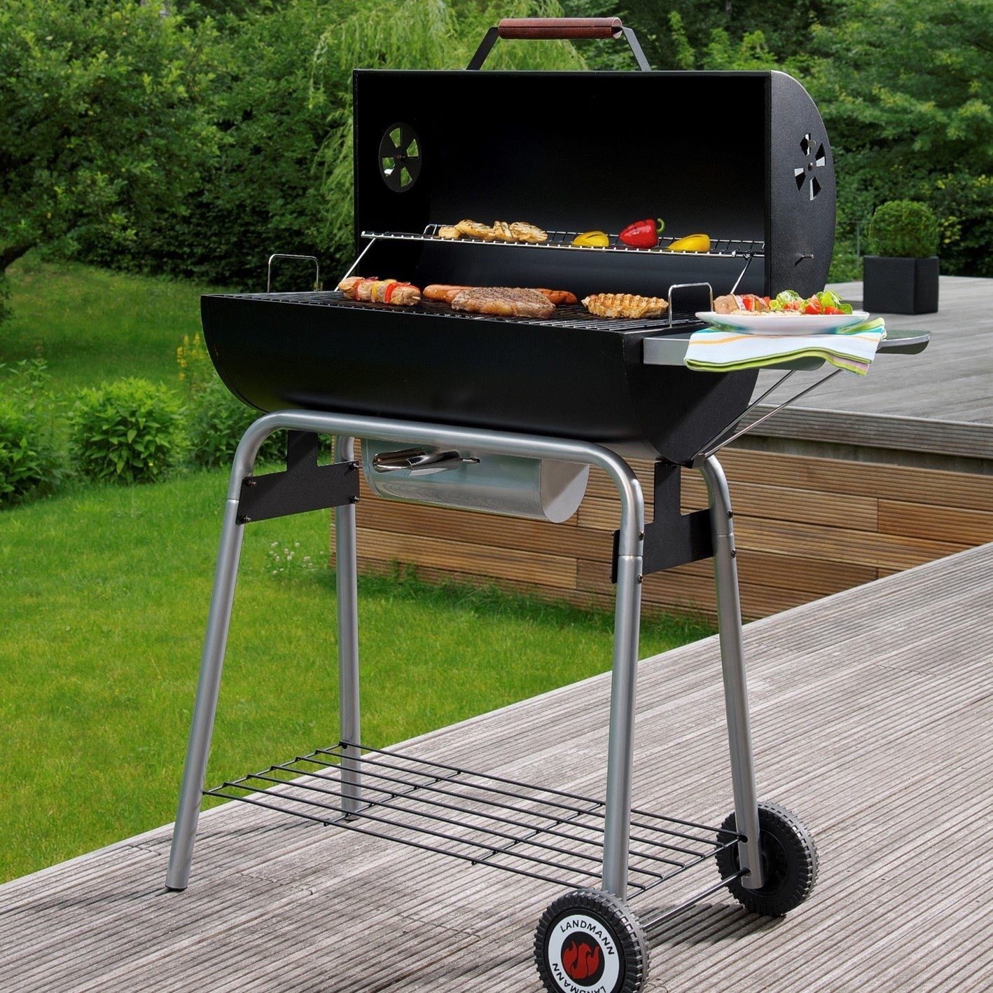 LANDMANN Holzkohlegrill Taurus 660