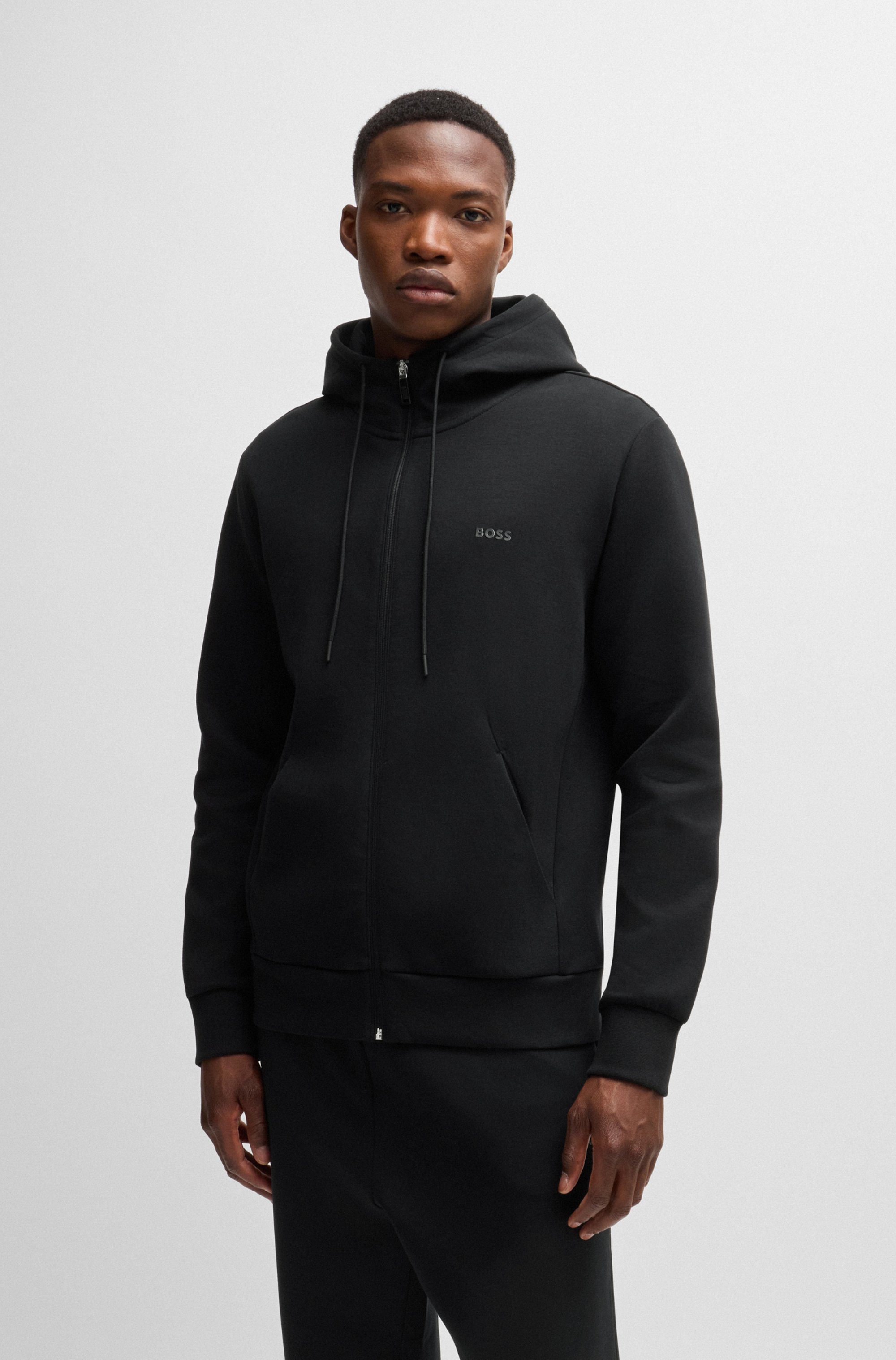 BOSS GREEN Kapuzensweatjacke Saggy mit BOSS günstig online kaufen