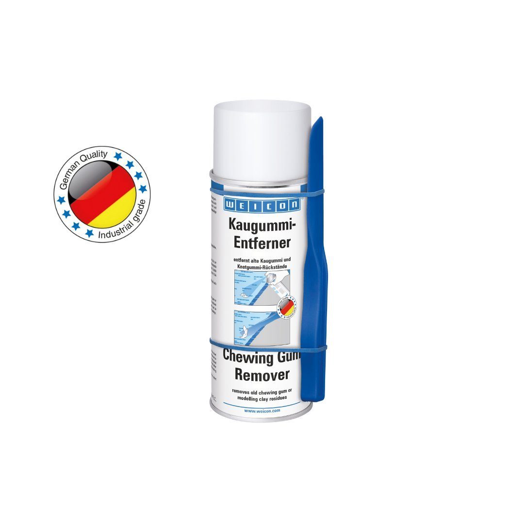 WEICON Kaugummientferner inkl. Spezial-Spatel, 400 ml Sprühreiniger (Set, [- mit Kälteschock-Wirkung)