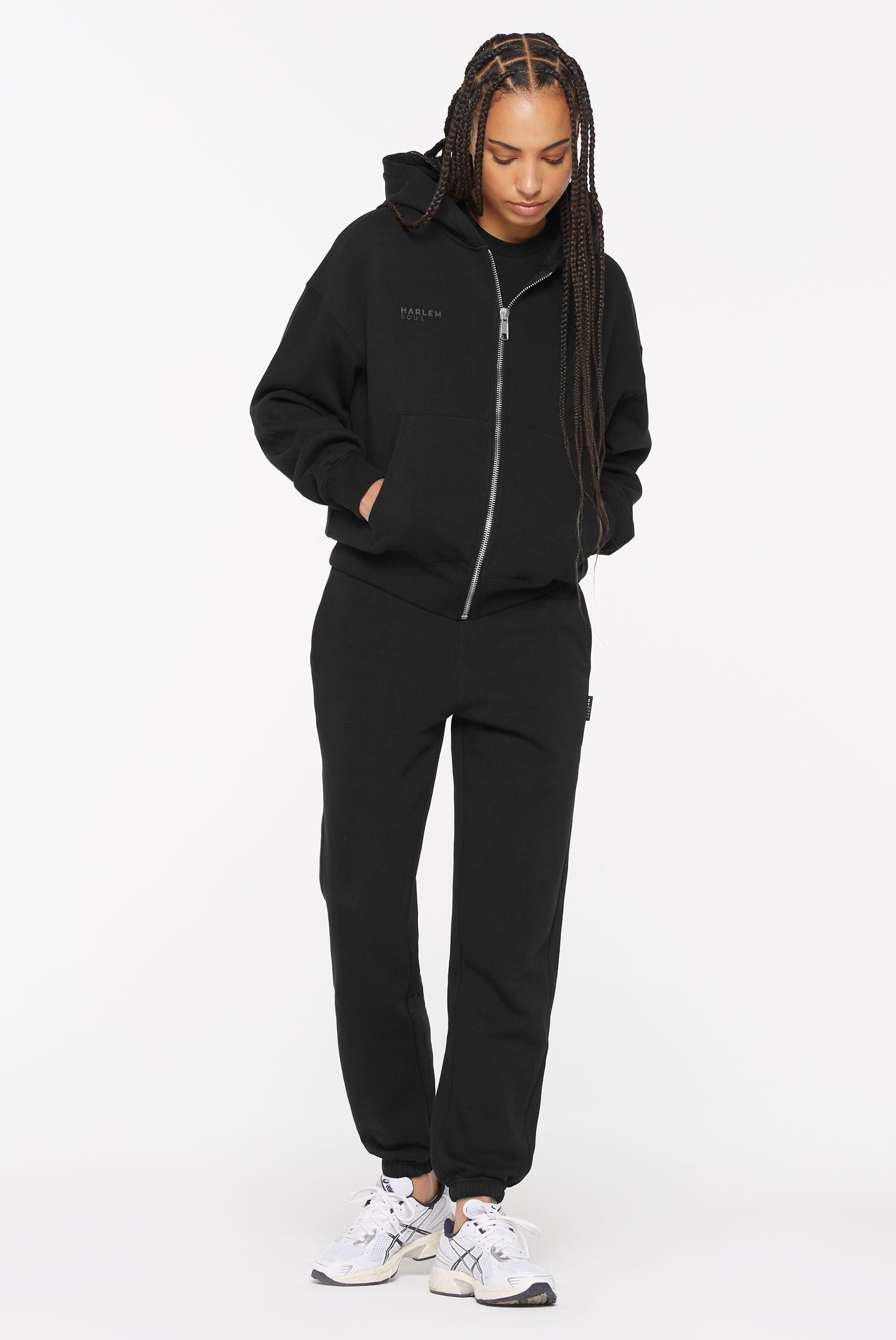 Harlem Soul Kapuzensweatjacke mit weicher Innenseite