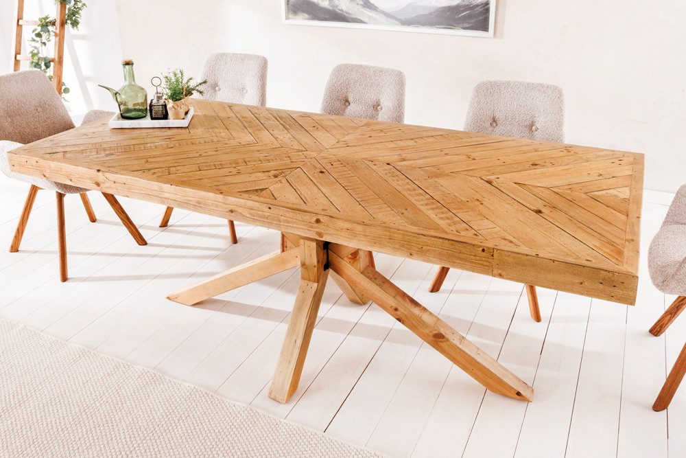 riess-ambiente Esstisch MOSAIK 160cm natur (Einzelartikel, günstig online kaufen