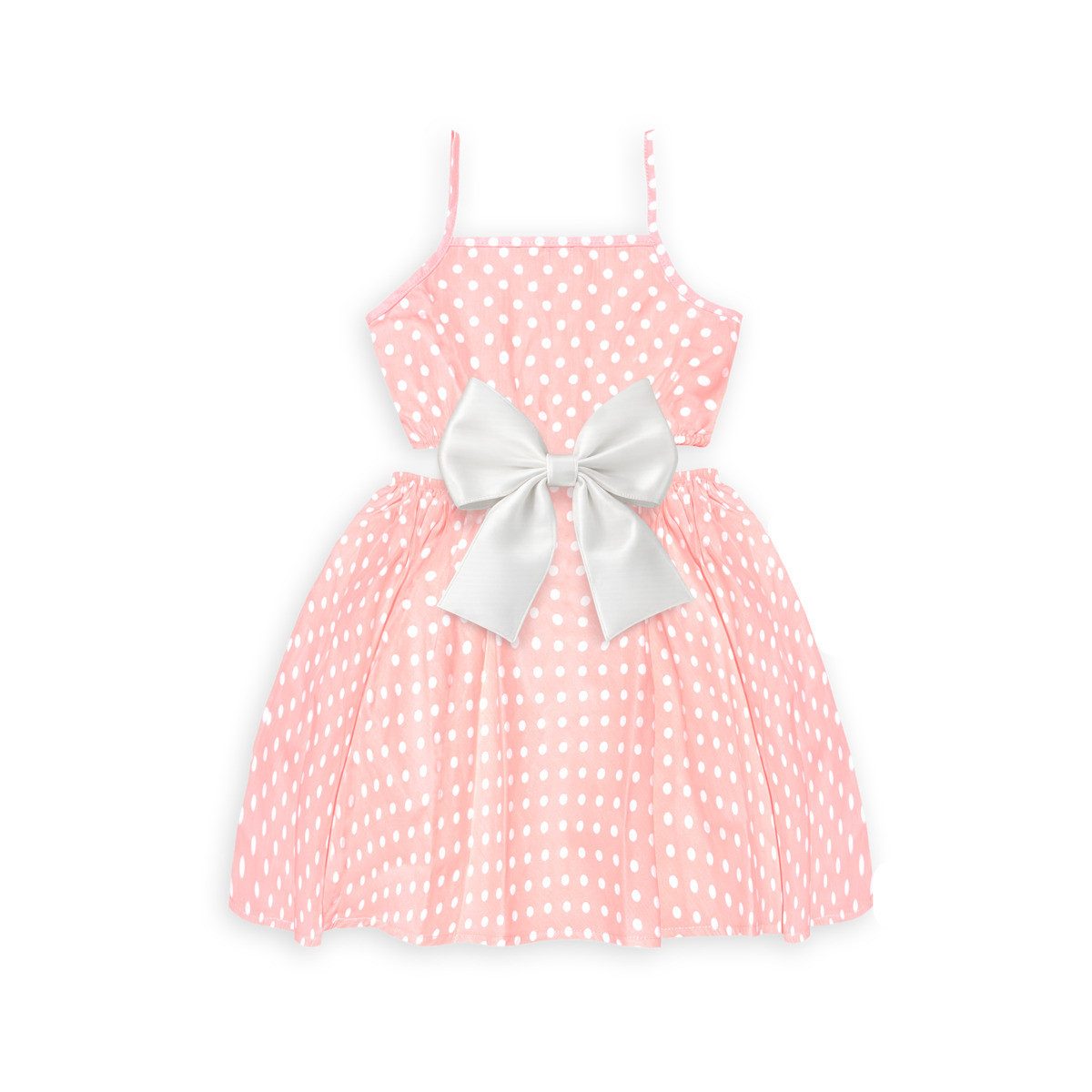 Denokids Jerseykleid Bow Mädchen (1-tlg) Bekleidung, Outfit, Dress, Robe, Sommerkleid