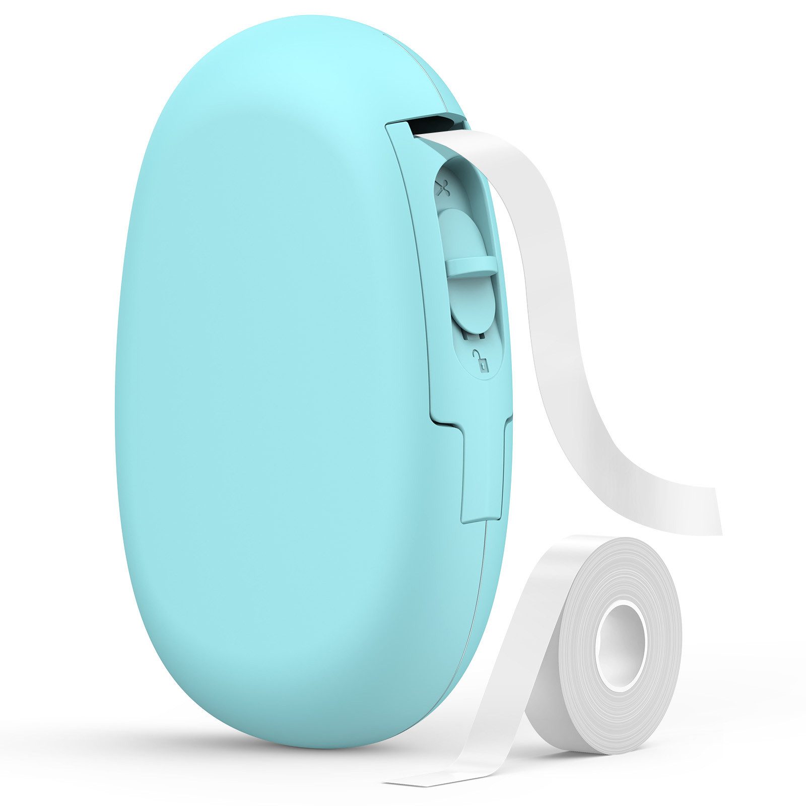 SUPVAN Mini Bluetooth E10 Selbstklebendes Etikettiergerät Принтер ярлыков, (Bluetooth, Mini Label Printer mit iOS Android, für Zuhause und Büro)