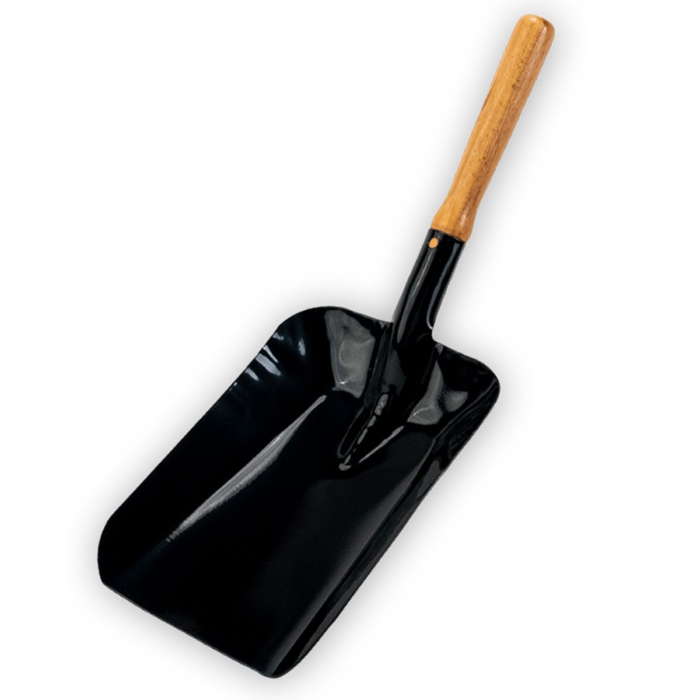 turk Schaufel hochwertige Futterschaufel, schwarz, langer Holzstiel, (1 St) günstig online kaufen