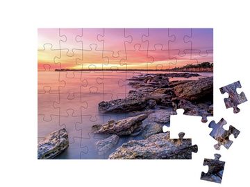 puzzleYOU Puzzle East Point Sunset, Darwin NT, Australien, 48 Puzzleteile, puzzleYOU-Kollektionen Strand & Meer