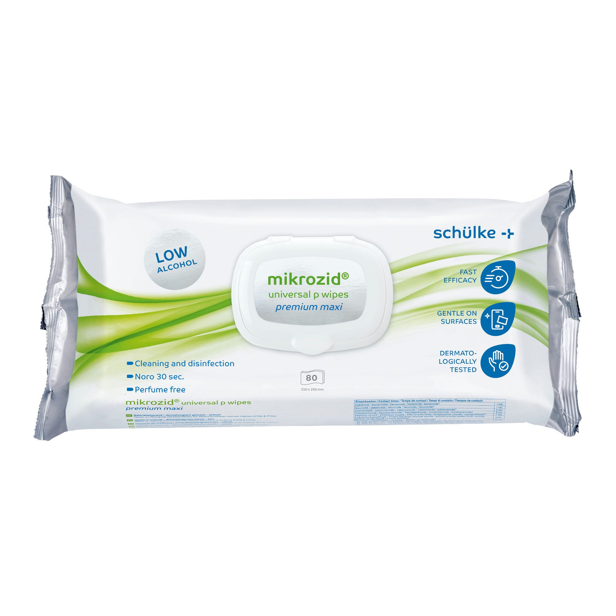SCHÜLKE & MAYR GmbH mikrozid® universal p wipes premium - Desinfektionstücher Oberflächen Oberflächen-Desinfektionsmittel