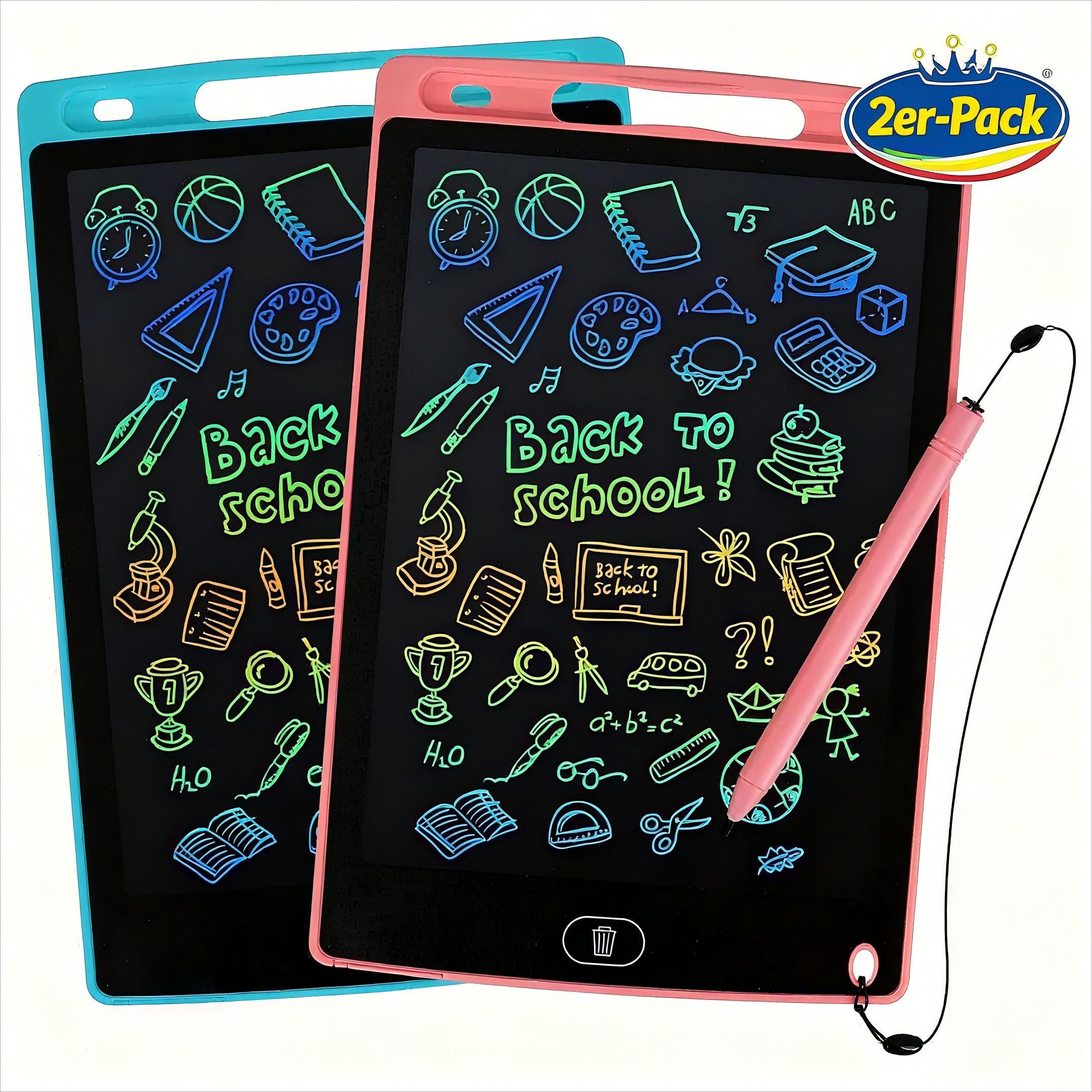 POPOLIC Zaubertafel 2 Stück LCD Schreibtafel günstig online kaufen