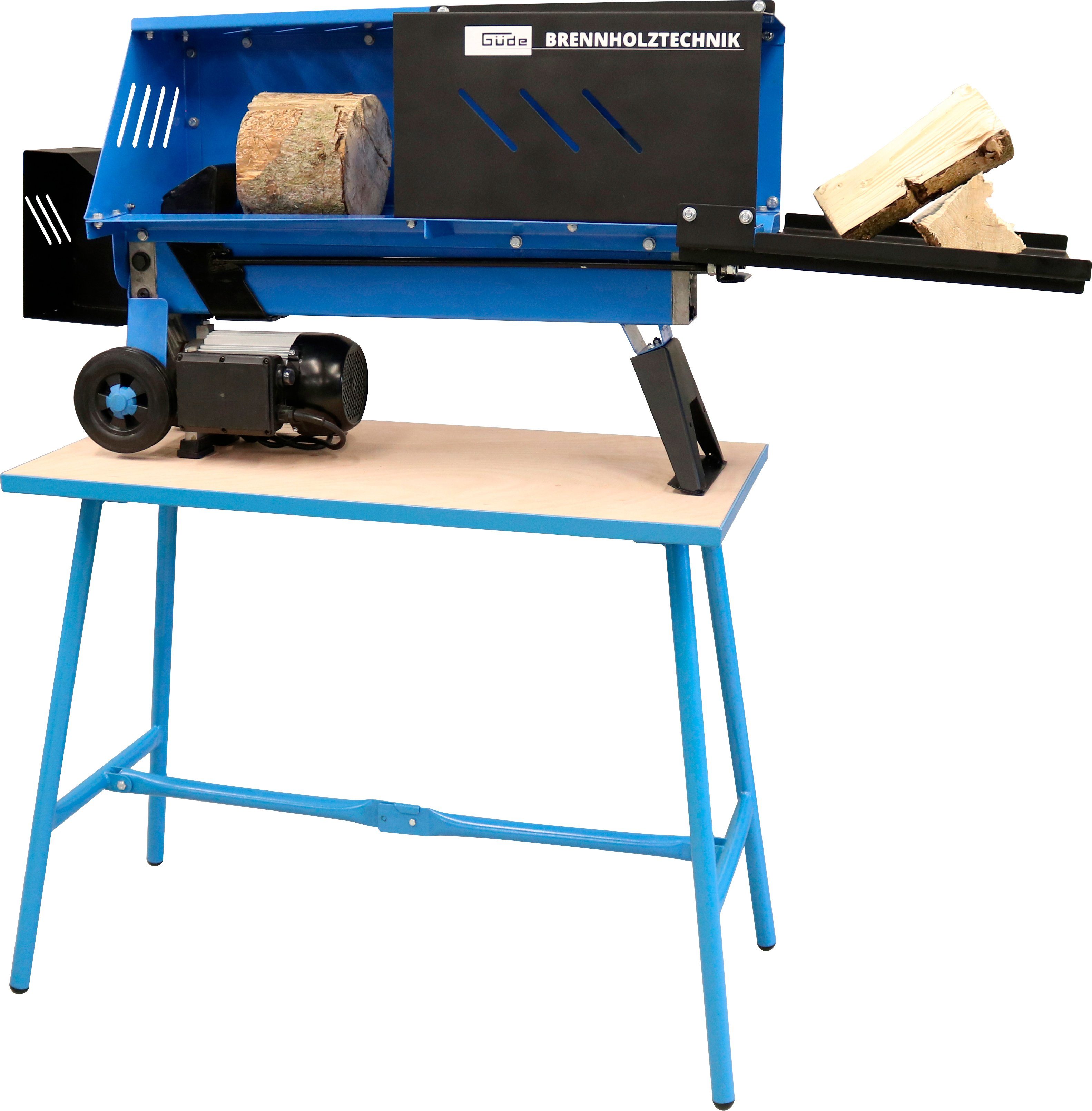 Güde Elektroholzspalter GHS 370/4TE, Spaltgutlänge bis 37 cm, Spaltgutdurchmesser bis 25 cm