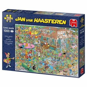 Jumbo Spiele Puzzle Jan van Haasteren Kindergeburtstagsparty, 1000 Puzzleteile