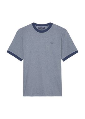 Marc O'Polo DENIM T-Shirt mit dezentem Markenlabel auf der Brust
