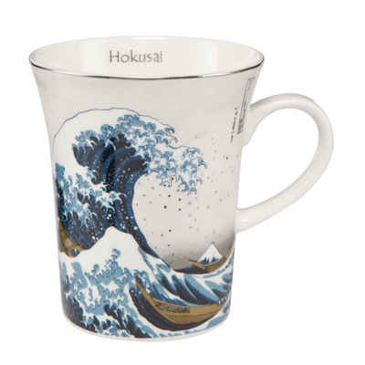 Goebel Tasse »Die Welle Hokusai Silber«, Fine China-Porzellan