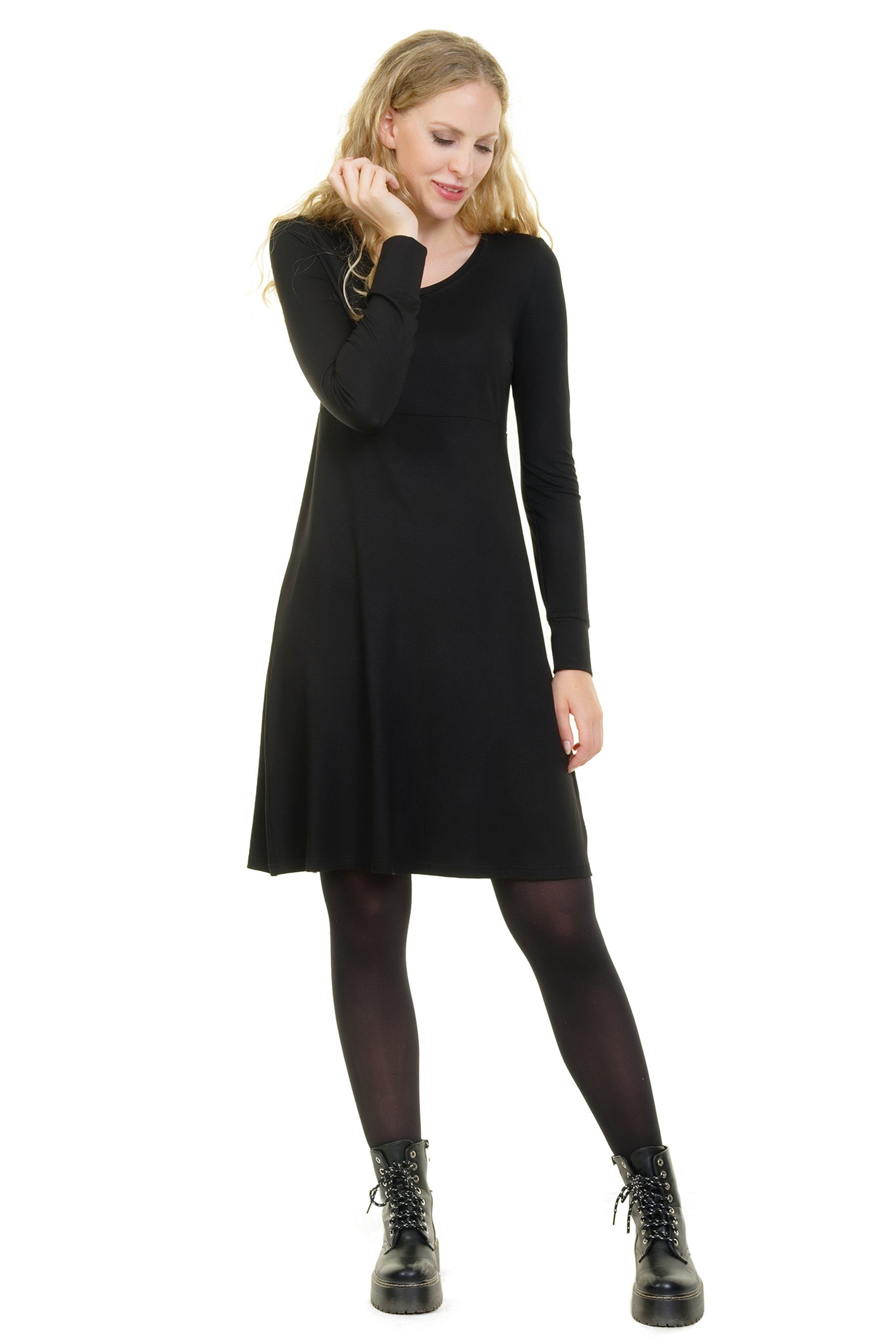 3Elfen Jerseykleid Langarm Kleid Lillie Jerseykleid günstig online kaufen