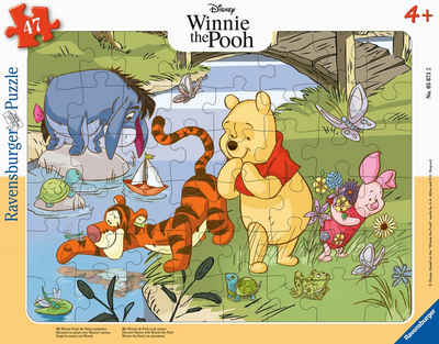 Ravensburger Puzzle Mit Winnie Puuh die Natur entdecken, 48 Puzzleteile, Made in Europe; FSC®- schützt Wald - weltweit