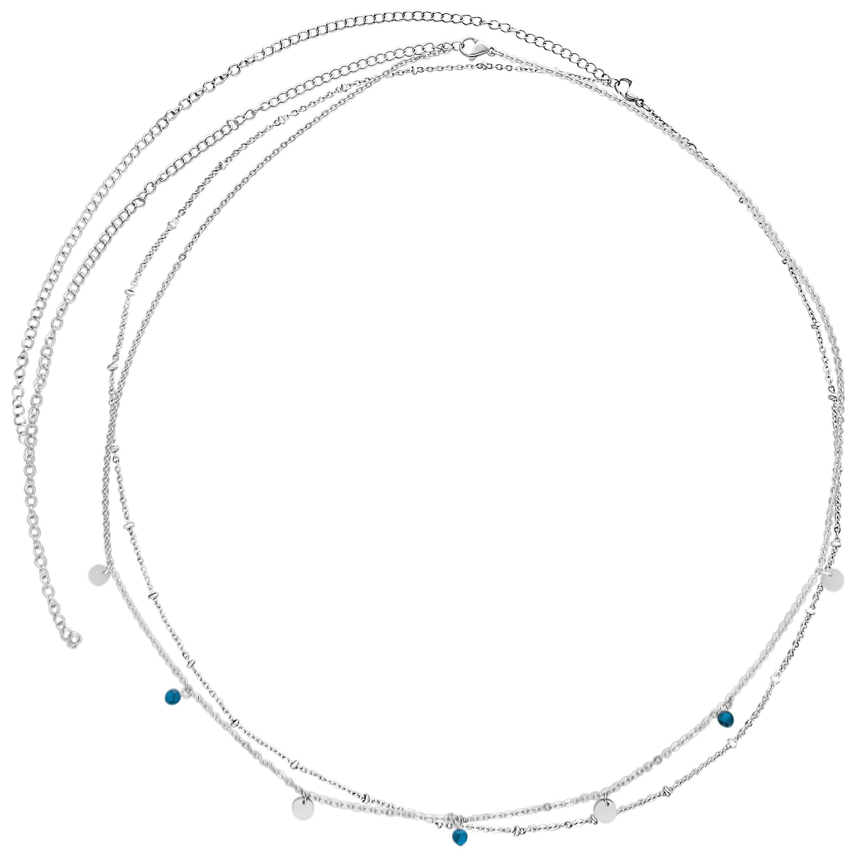 Wildcat Bauchkette Doublerow Belly Chain für Bauchnabel, Onesize, 1 Stück, Chirurgenstahl 316L - wasserfest, langlebig, hautverträglich