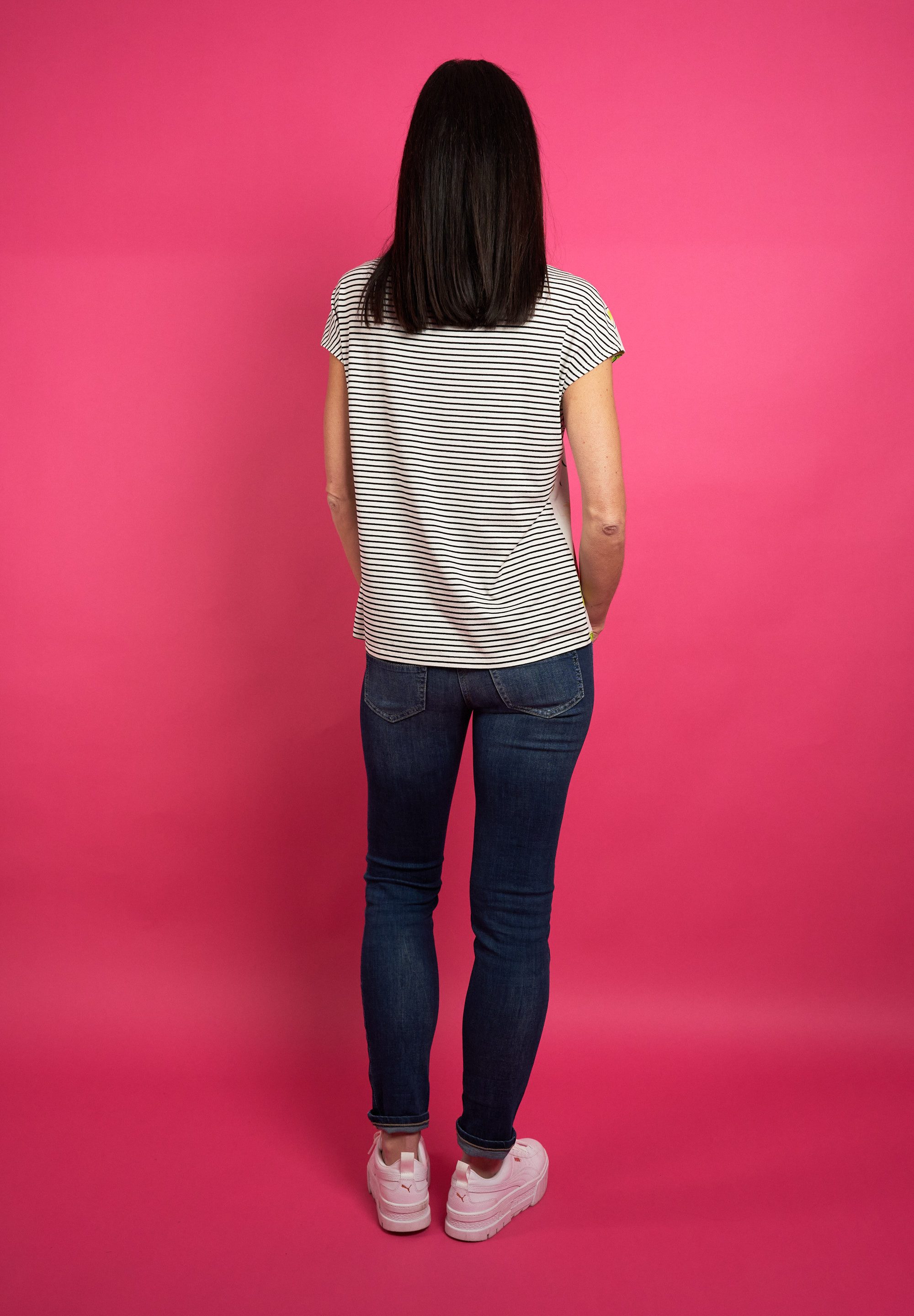 Seidel Moden Kurzarmshirt mit All-Over Print, MADE IN GERMANY