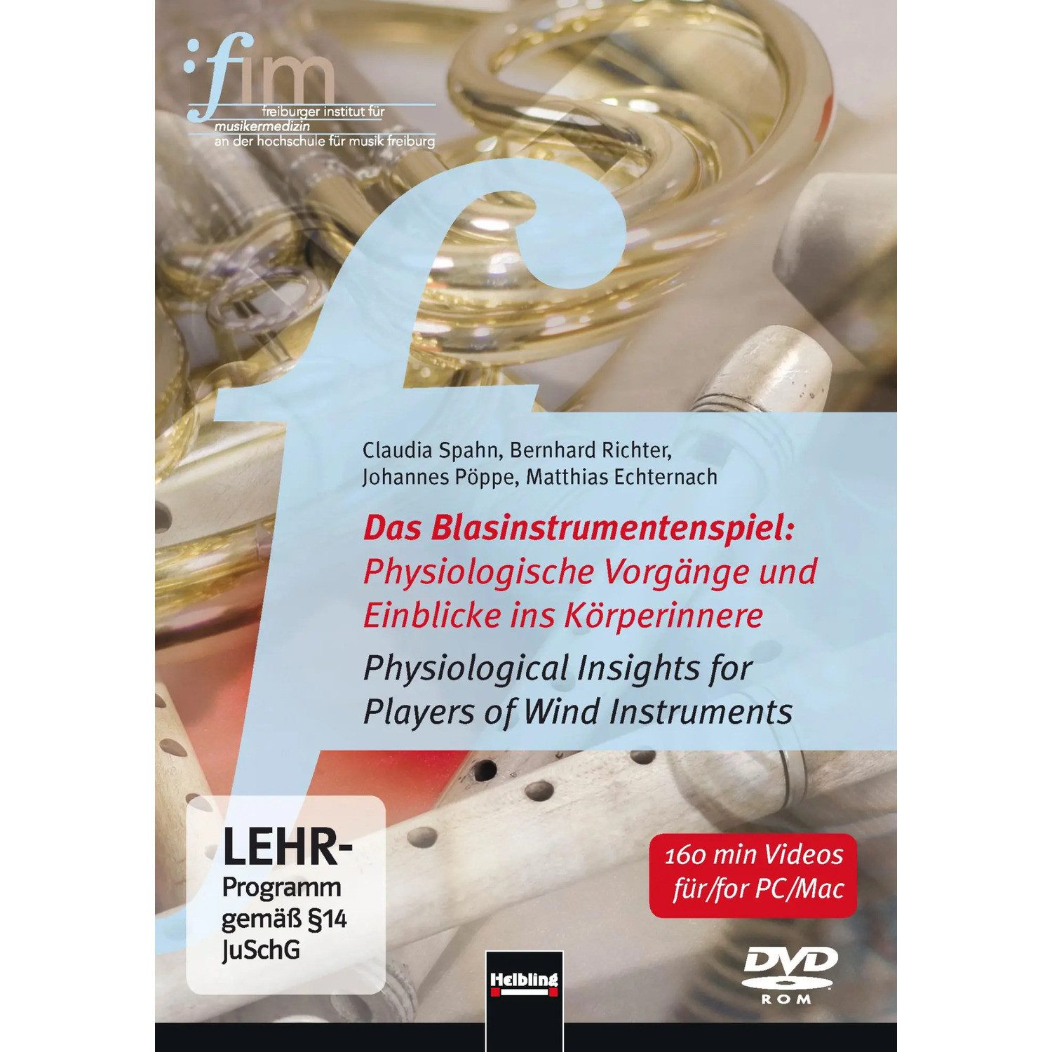 Helbling Verlag DVD Das Blasinstrumentenspiel: Physiologische Vorgänge und Einblicke...
