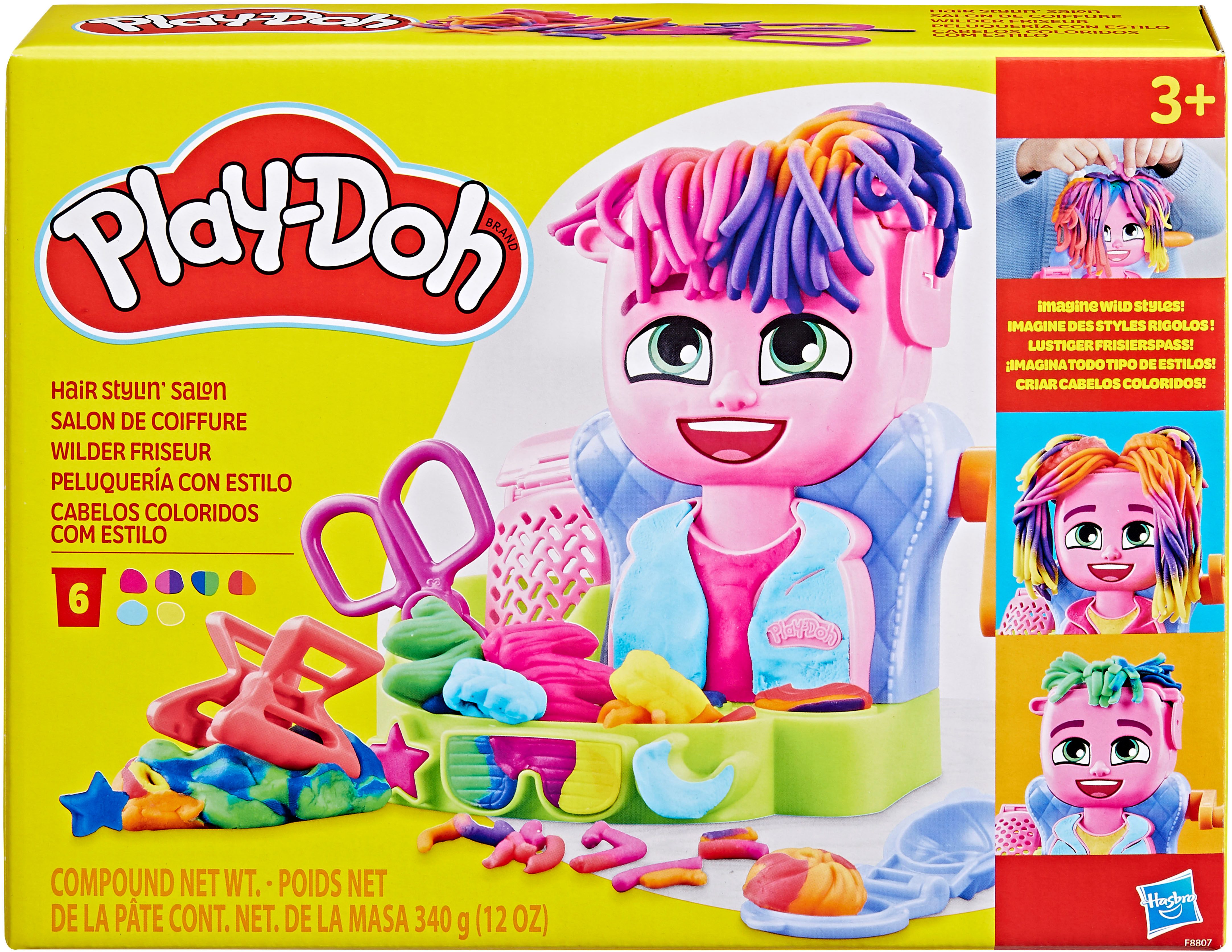 Hasbro Knetform-Set Play-Doh, Wilder Friseur