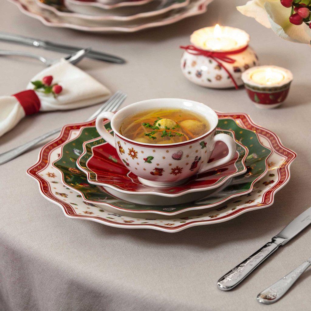 Villeroy & Boch Suppenschale Toy's Delight Suppen-Obertasse, Porzellan, (1-tlg), Premium Porcelain, 1 Stck, Handw., mikrow.sicher