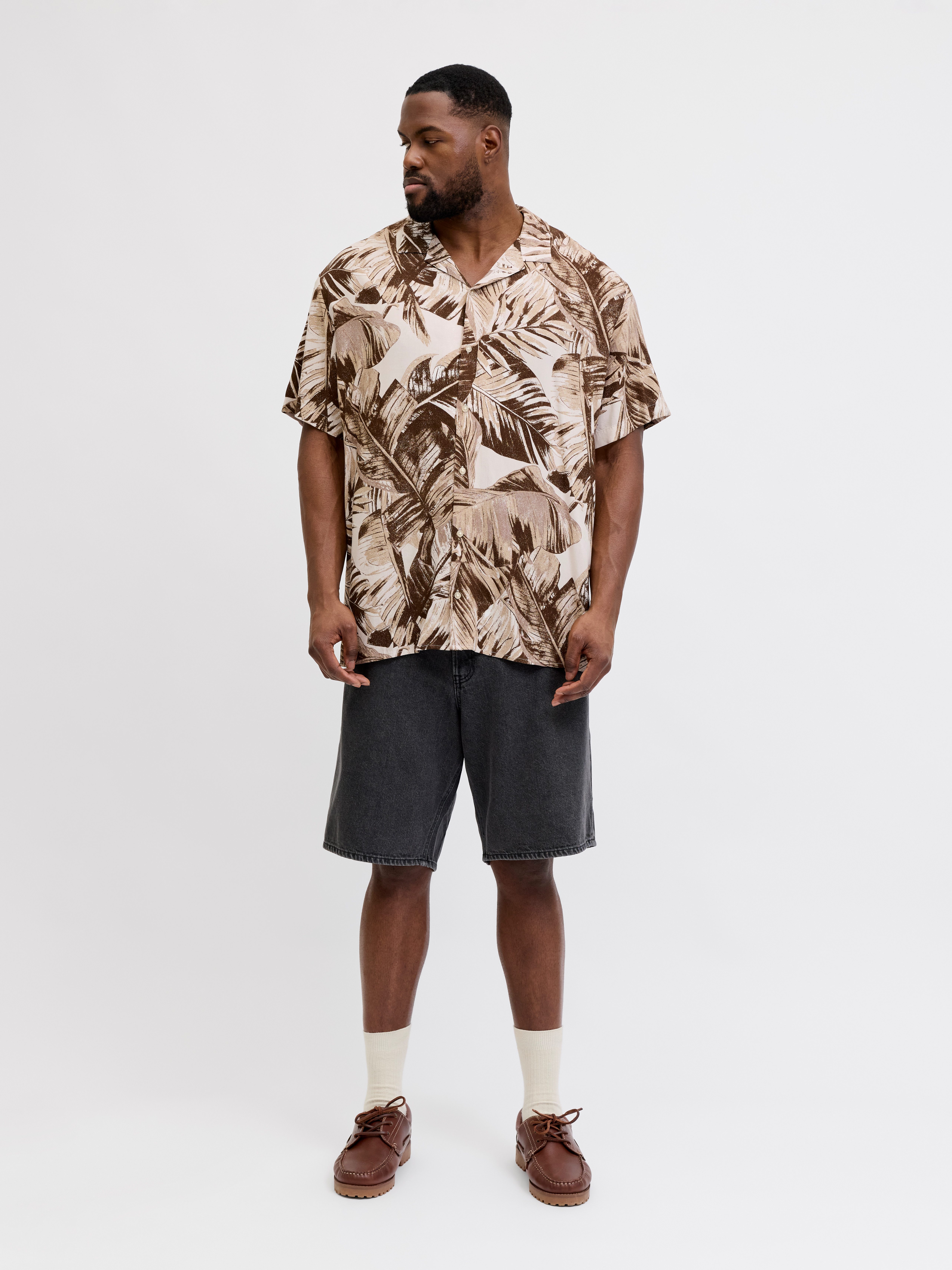 Jack & Jones PlusSize Jeansbermudas JJITONY JJORIGINAL SHORT Five-Pocket-Design, relaxed fit