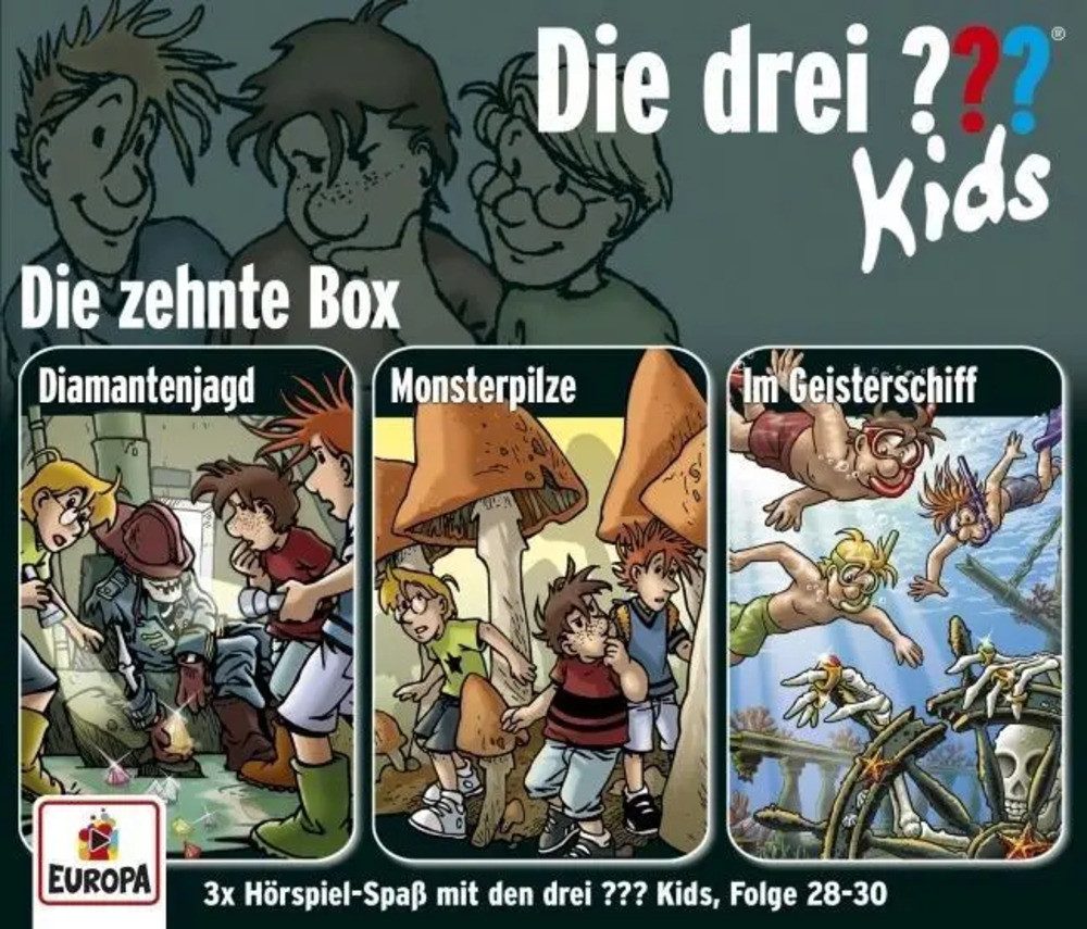 Hörspiel Die drei ??? Kids 3er Box. Folgen 28 - 30 (drei Fragezeichen) 3 CDs