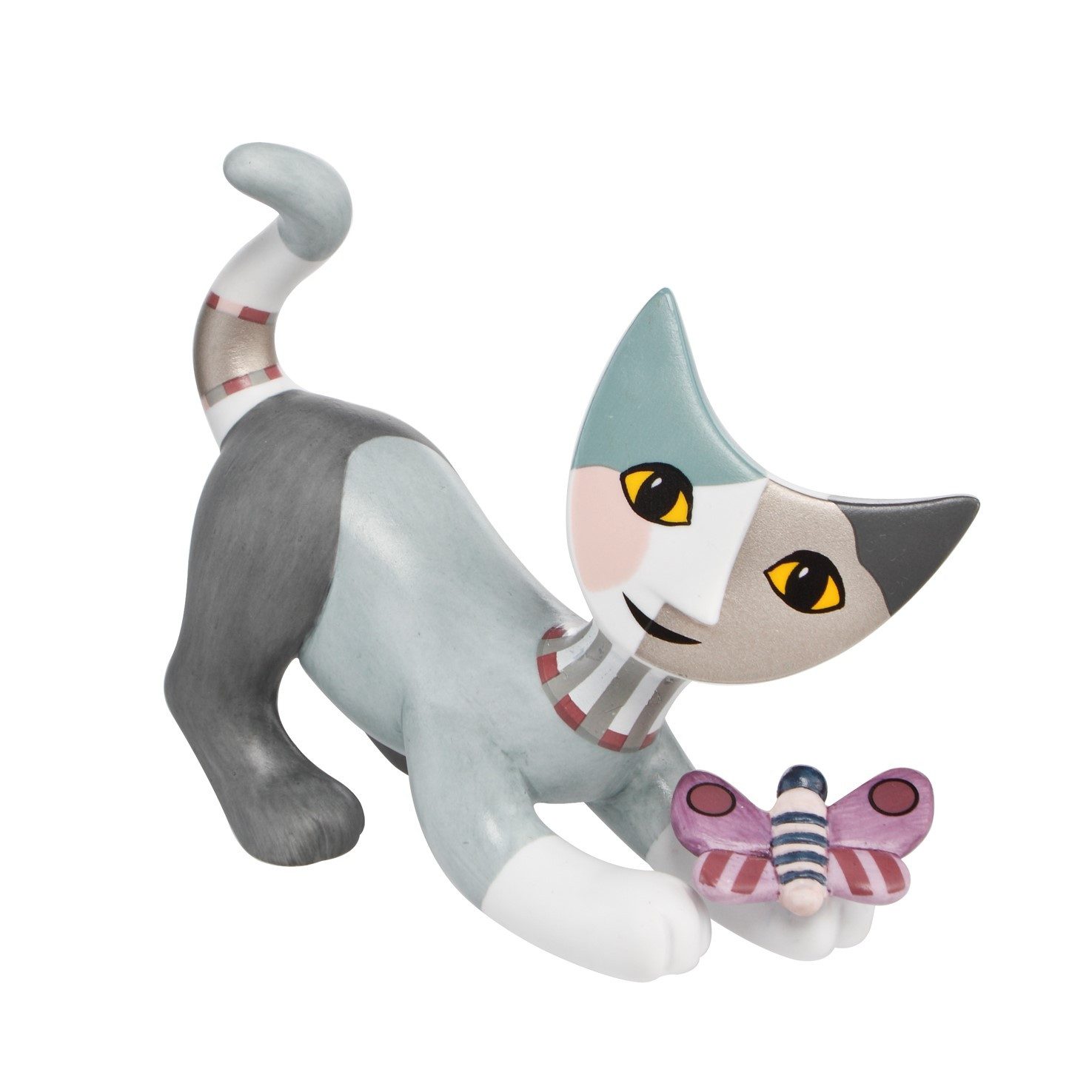 Goebel Dekofigur Mehrfarbig, Durchmesser 1 cm, Farbe: Mehrfarbig, Motiv: Katze