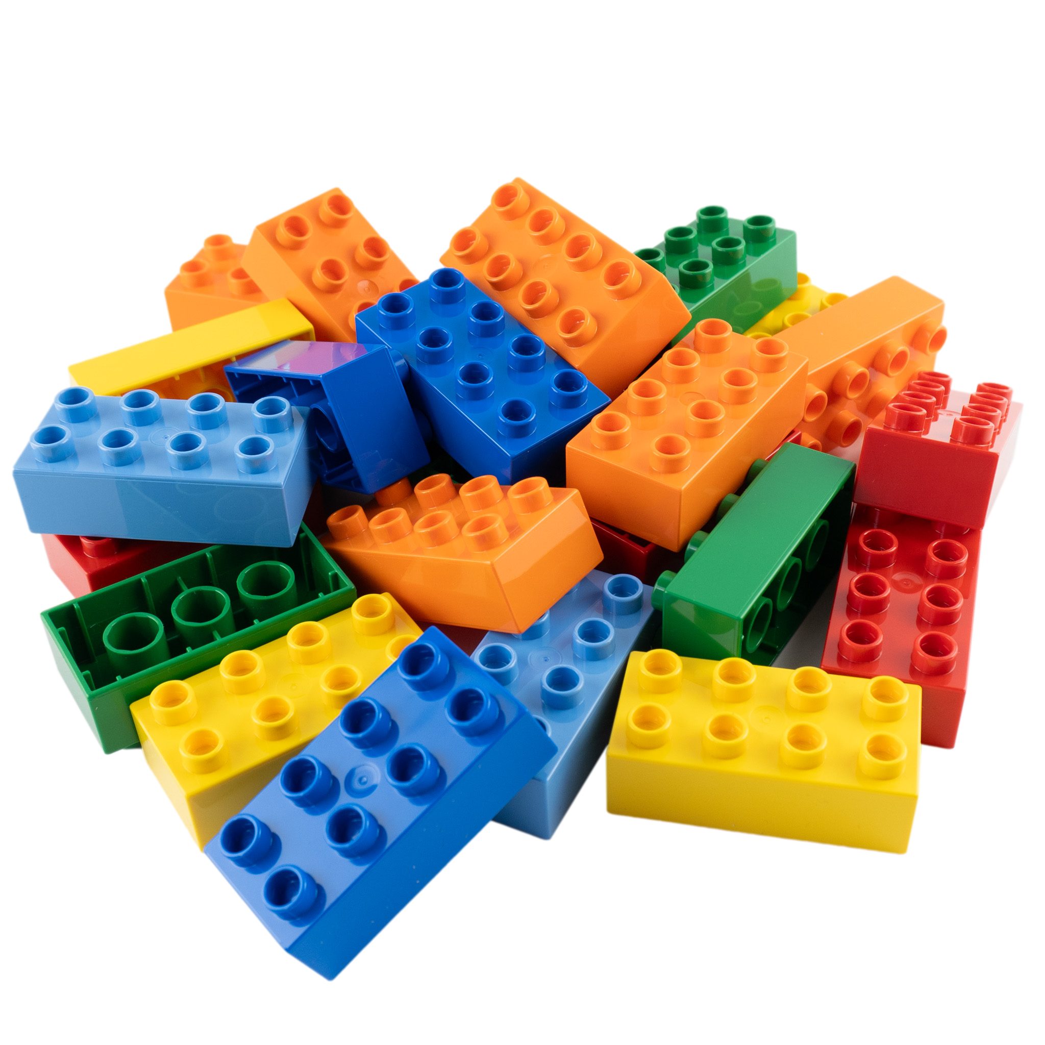 LEGO® LEGO® DUPLO® 2x4 Steine Bausteine Bunt Gemischt - 3011 NEU! Menge 25x Spielbausteine, (Bausteine, 25 St., Kreativ-Set), Made in Europe – Bild 4 von 5